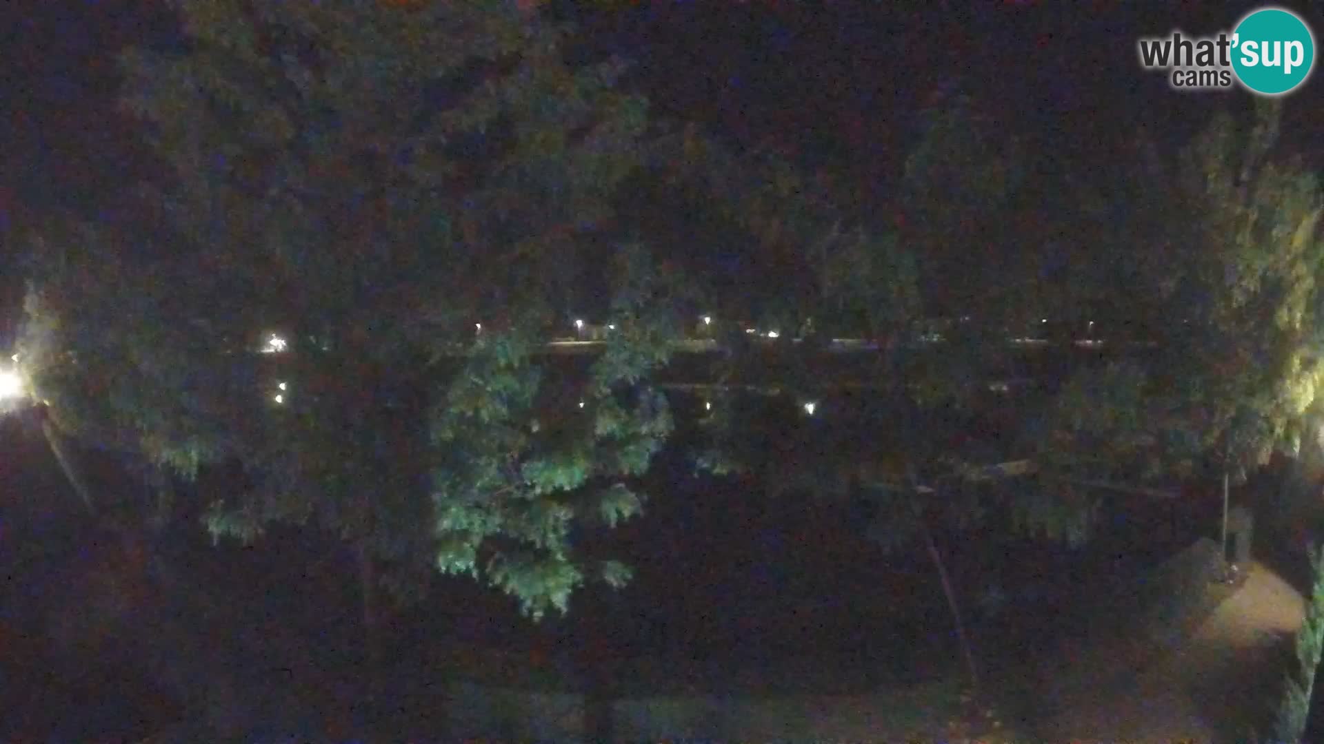 Sisak Live-Webcam Blick auf den Fluss Kolpa – Kroatien
