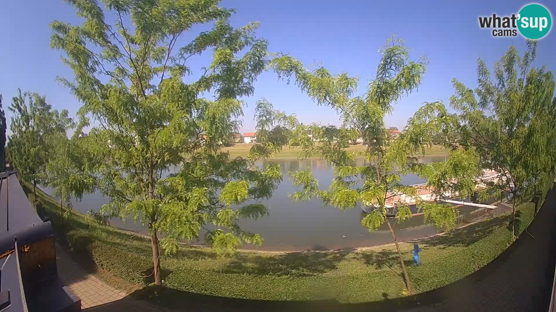Sisak webcam en vivo Kolpa river view – Croacia