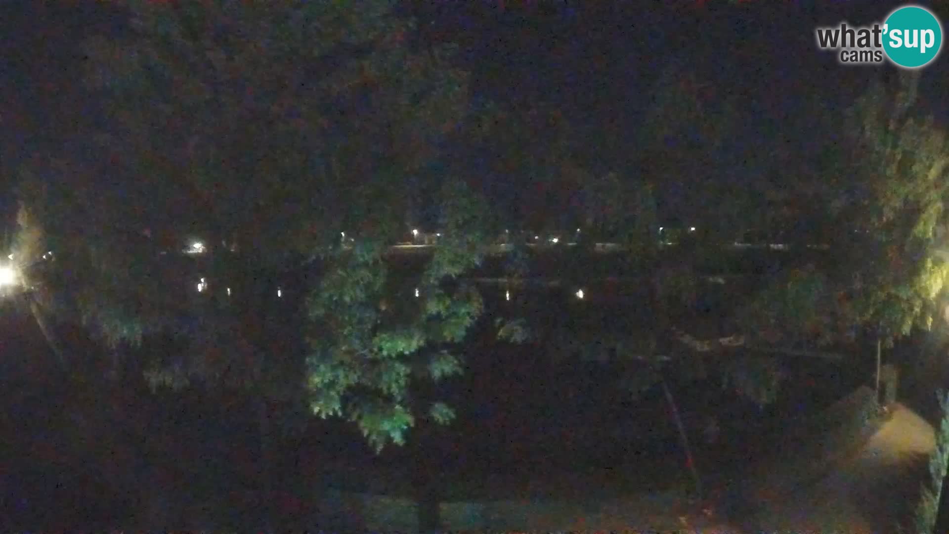 Sisak Live-Webcam Blick auf den Fluss Kolpa – Kroatien