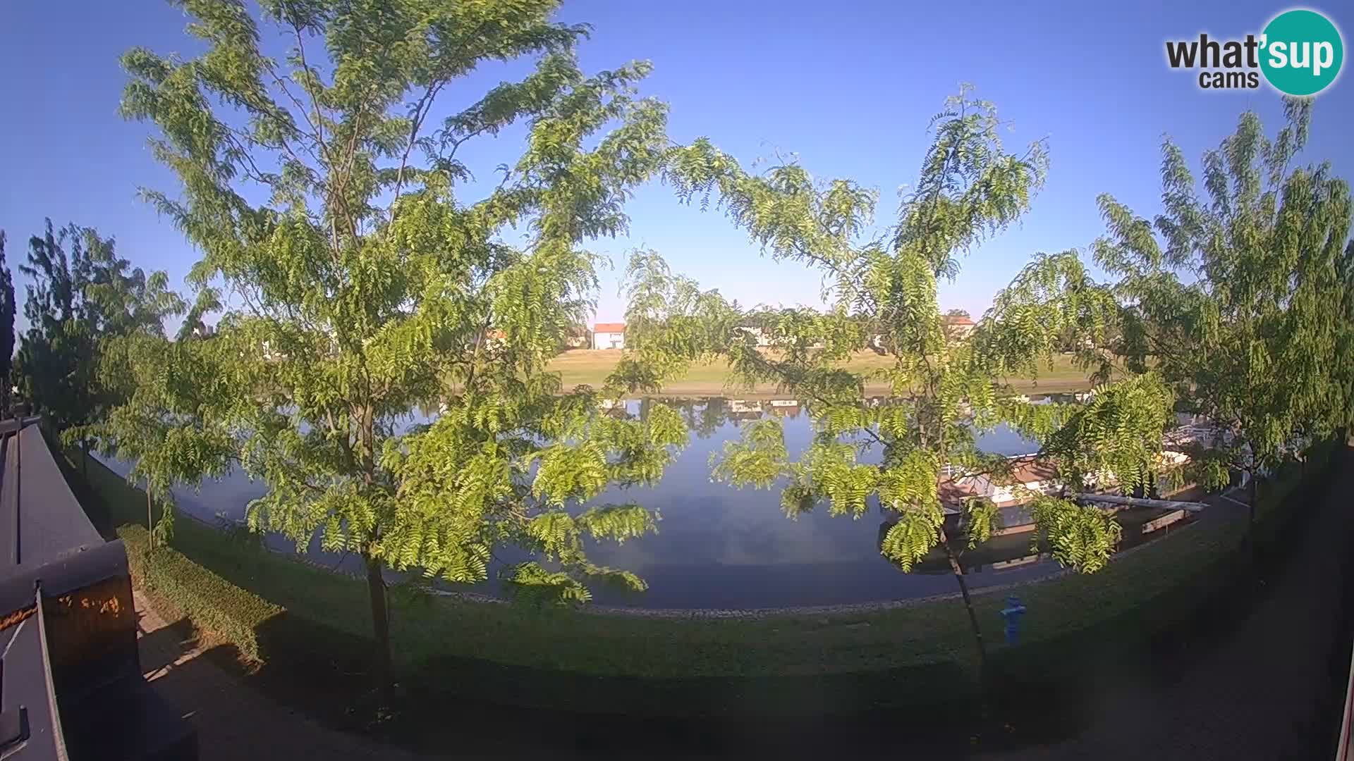 Sisak live webcam Kolpa river view – Croatia