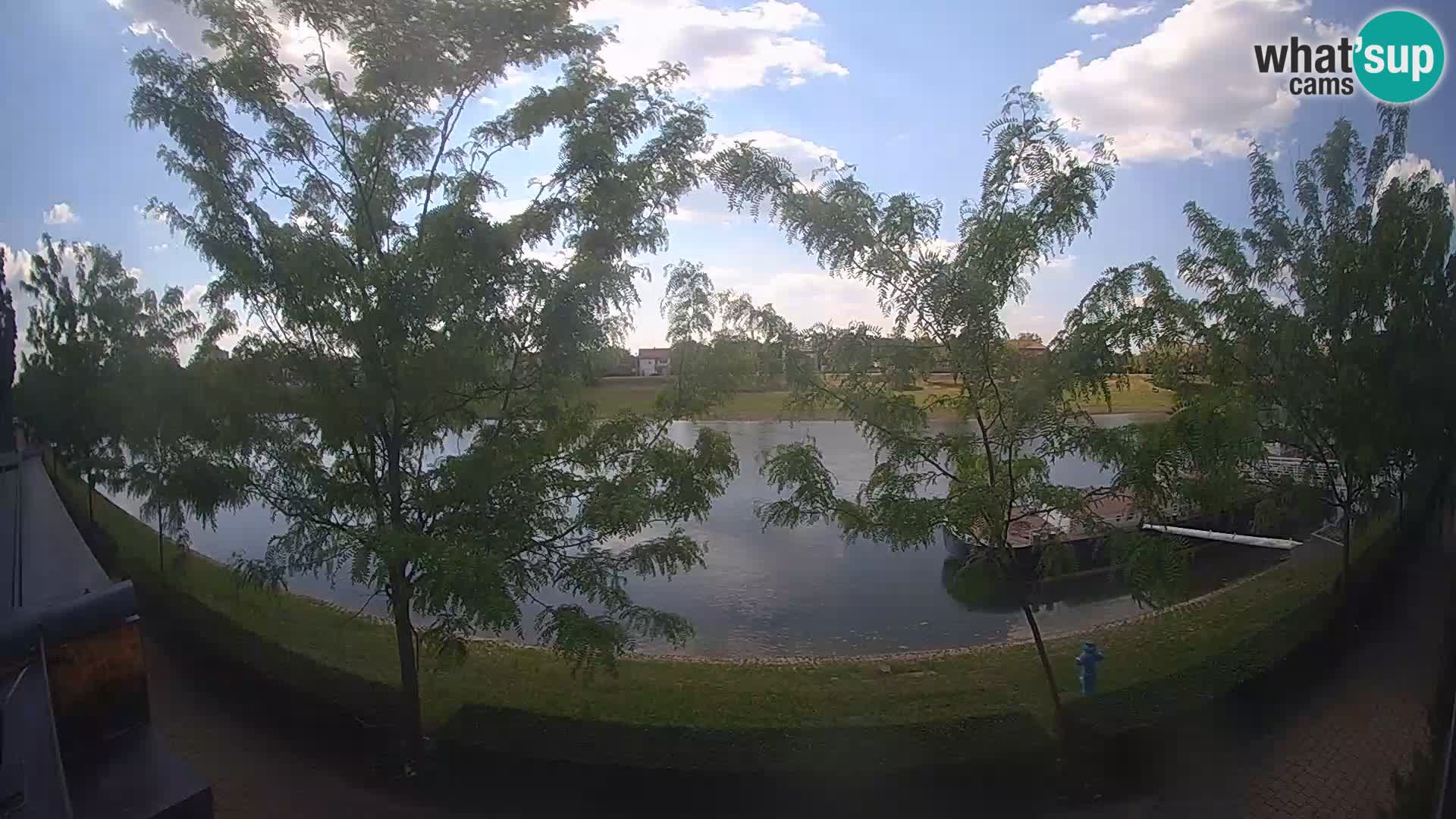 Sisak live webcam Kolpa river view – Croatia