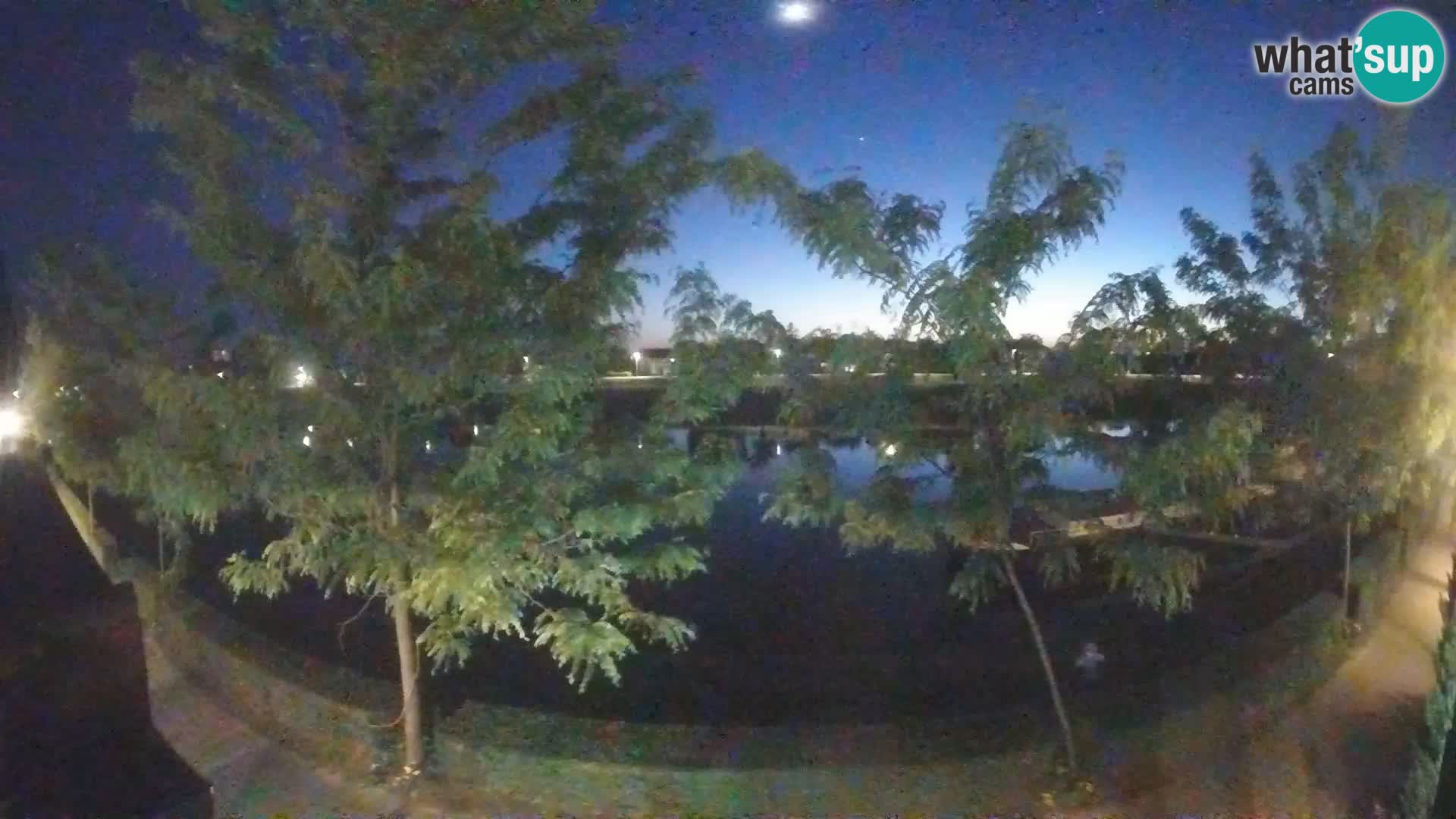 Sisak live webcam pogled na reku Kolpu