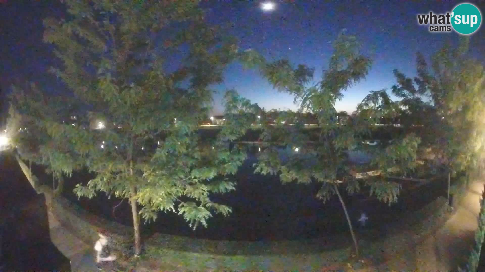 Sisak webcam en vivo Kolpa river view – Croacia