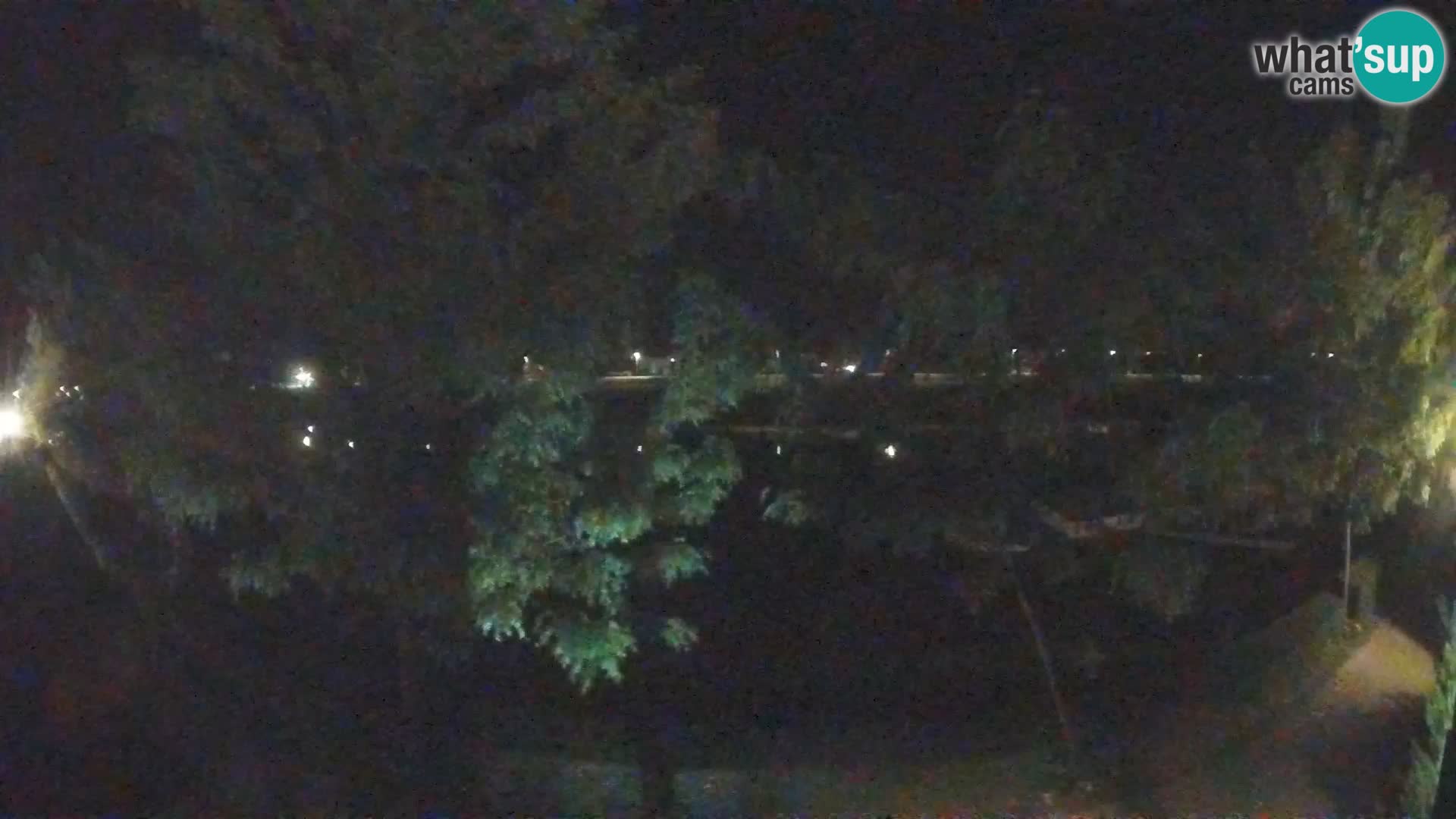 Sisak Live-Webcam Blick auf den Fluss Kolpa – Kroatien