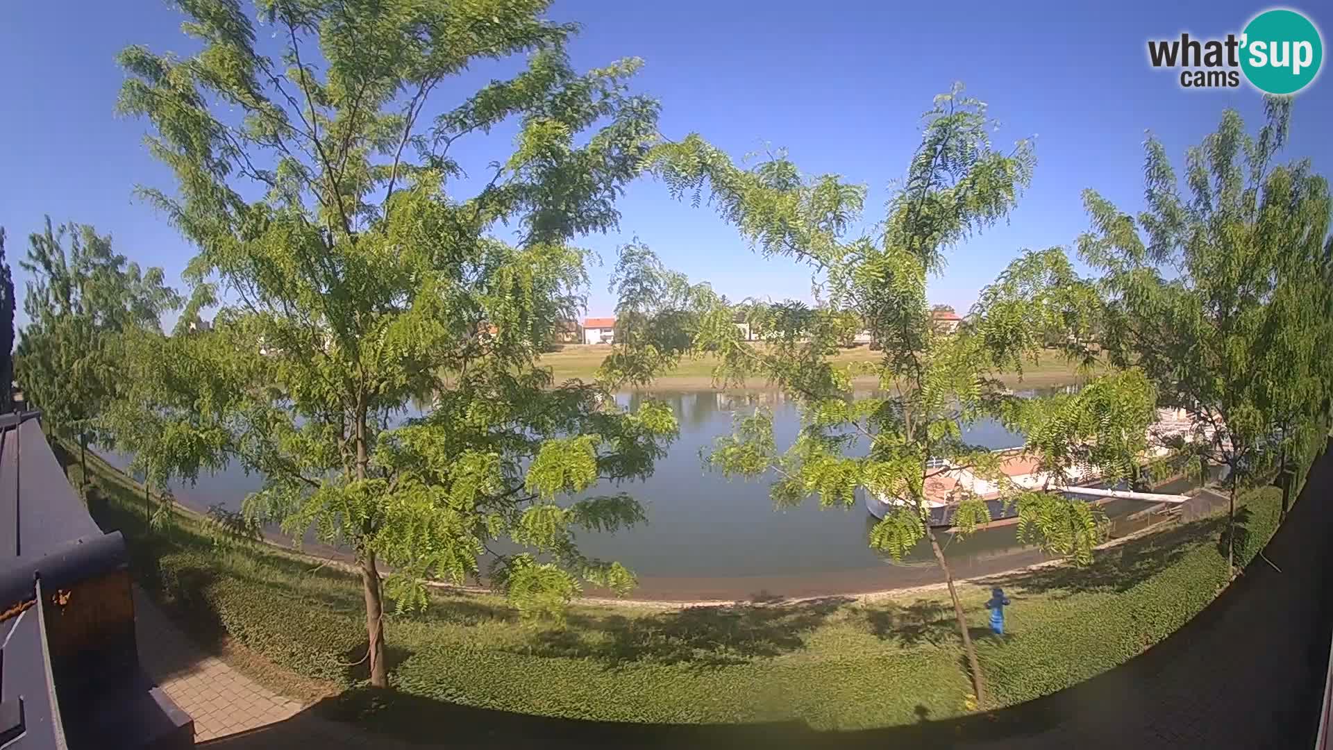Sisak live webcam Kolpa river view – Croatia