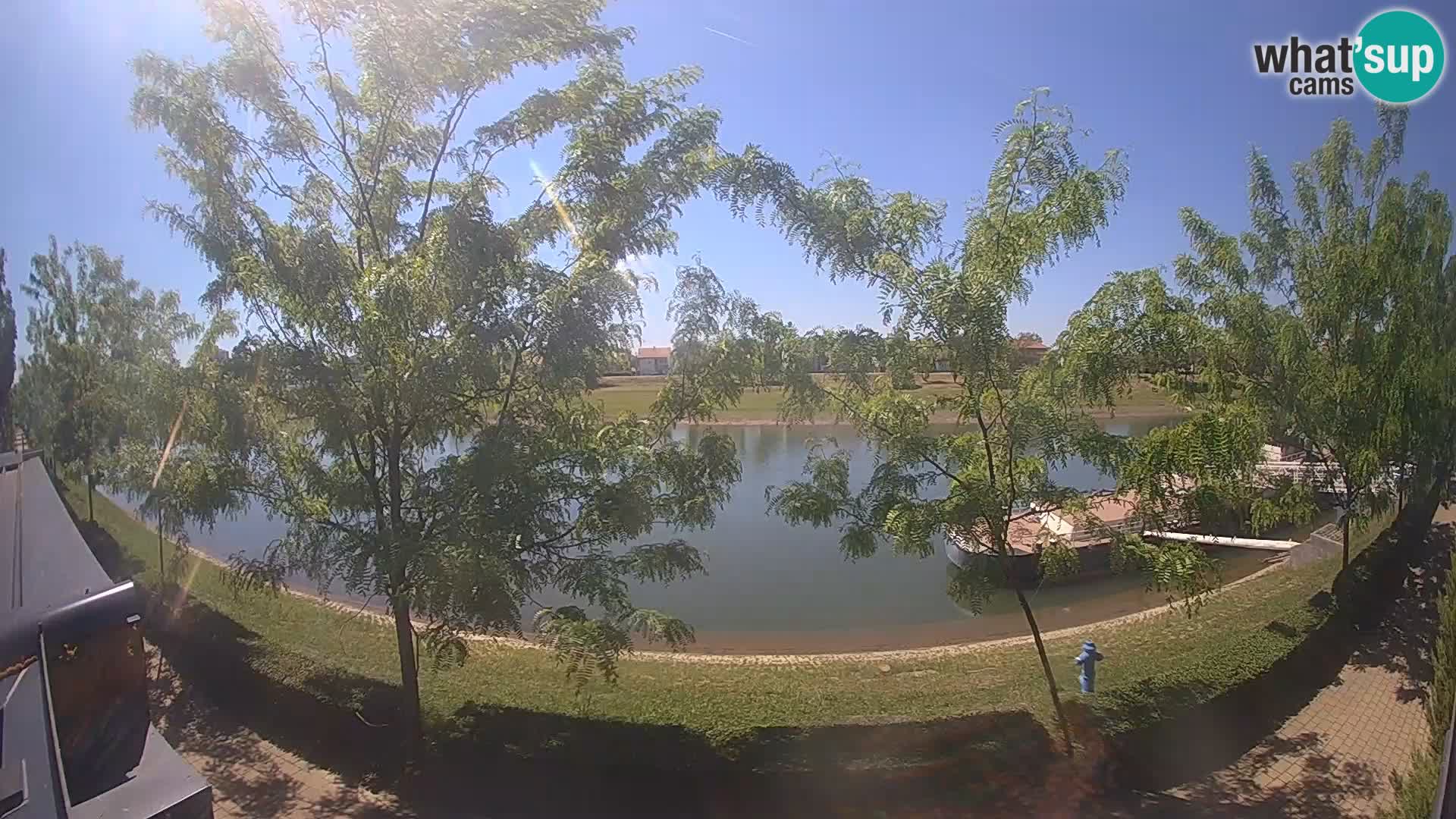 Sisak live webcam Kolpa river view – Croatia