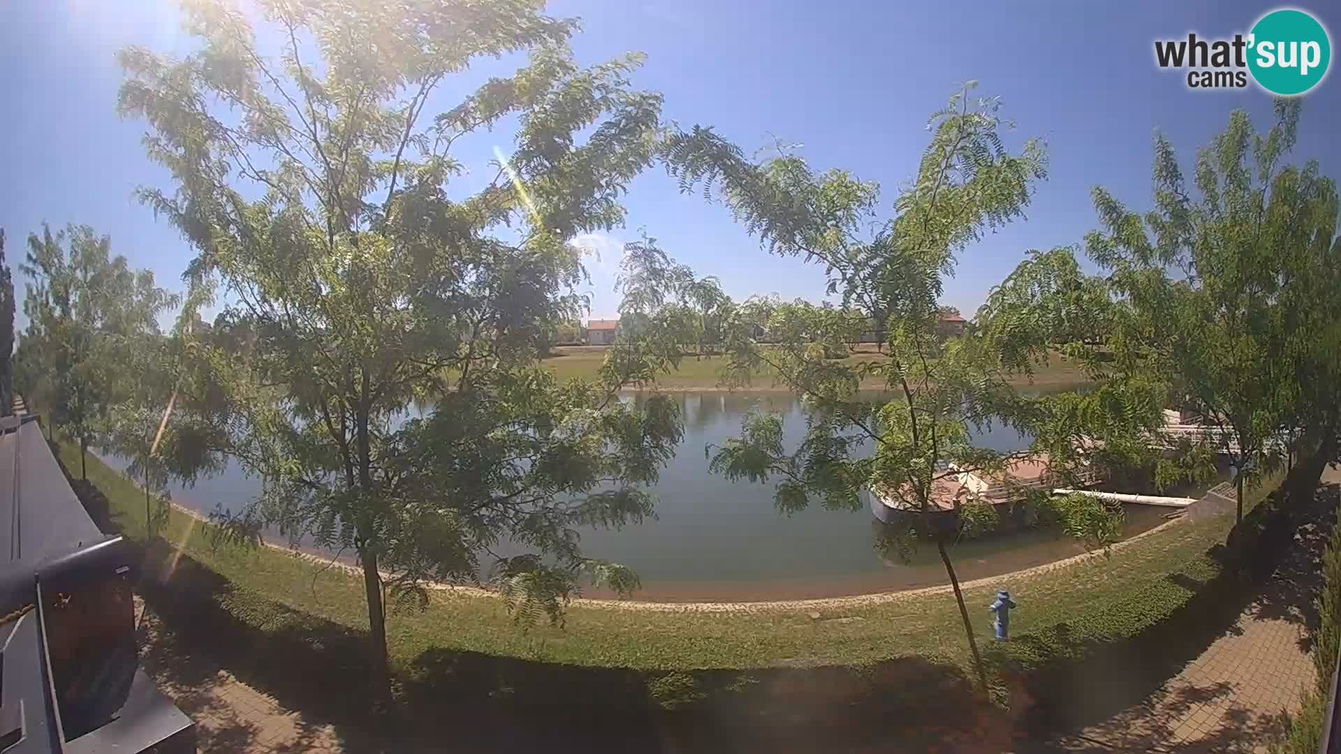 Sisak live webcam pogled na reku Kolpu