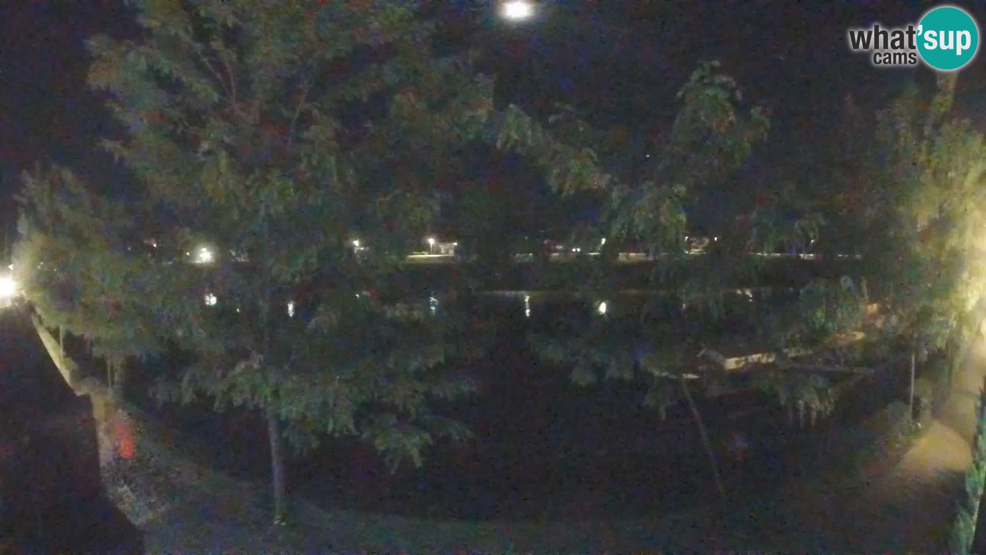 Sisak live webcam – vista sul fiume Kolpa – Croazia