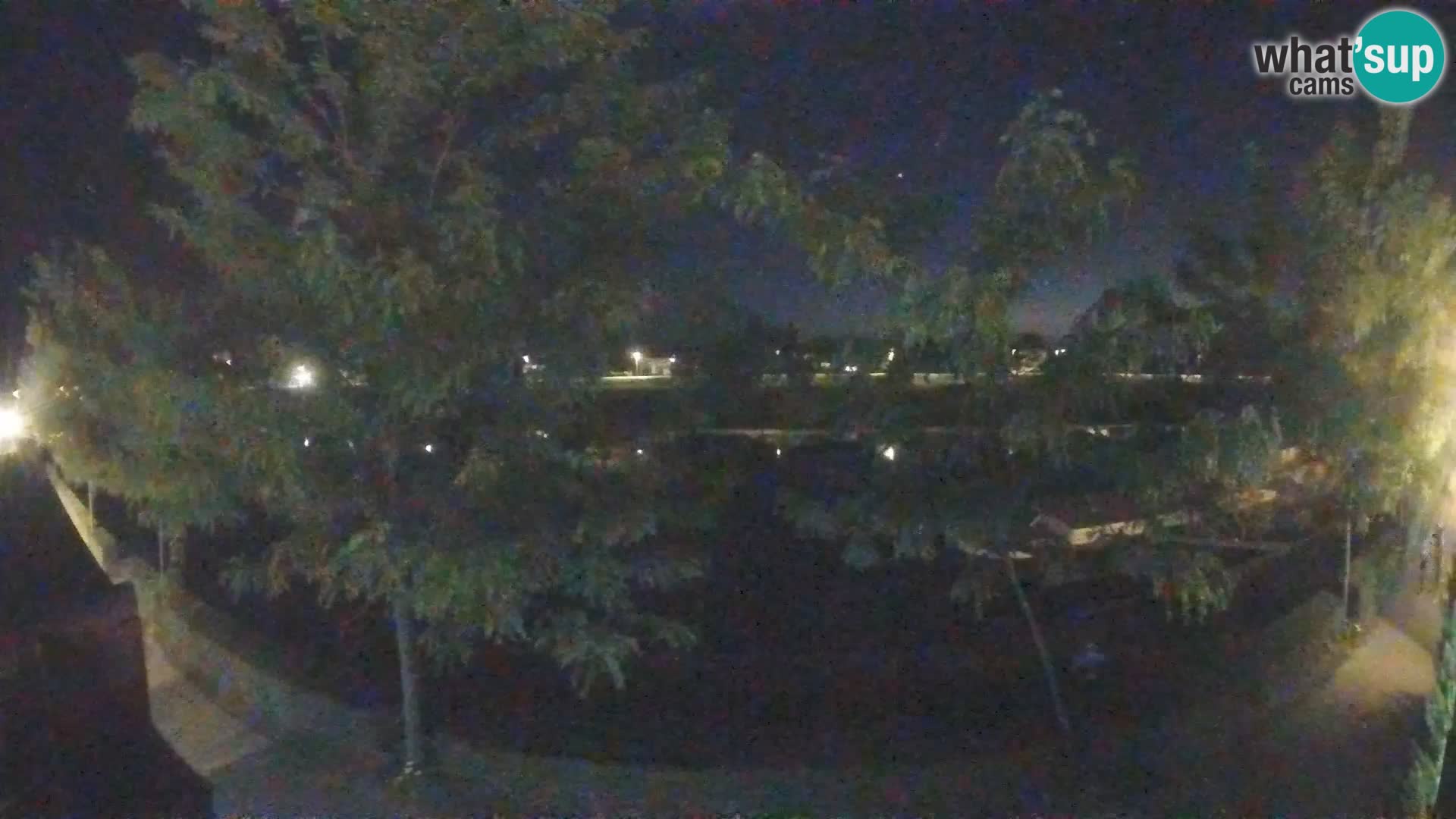 Sisak webcam en direct – vue sur la rivière Kolpa – Croatie