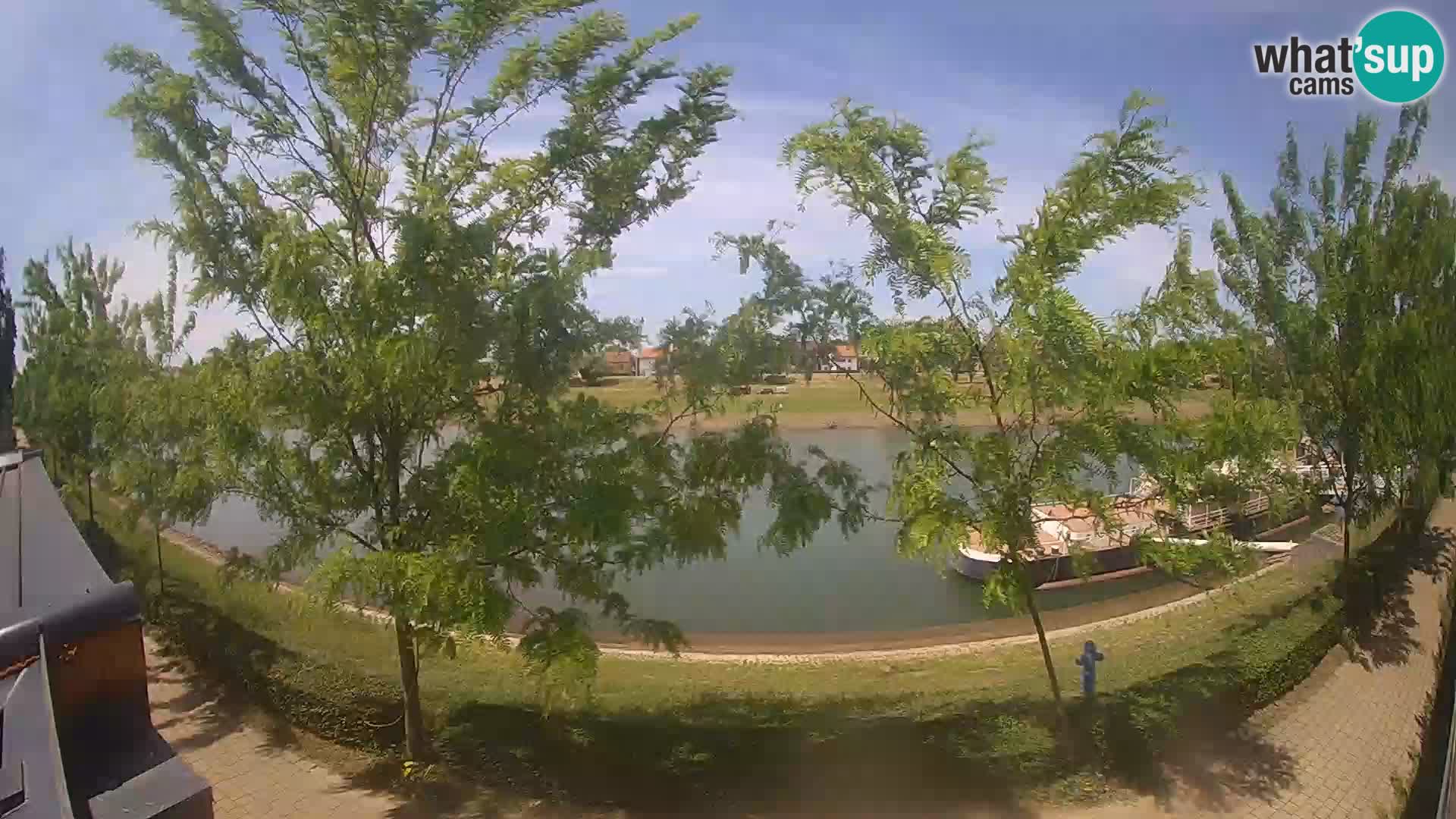 Sisak webcam en vivo Kolpa river view – Croacia
