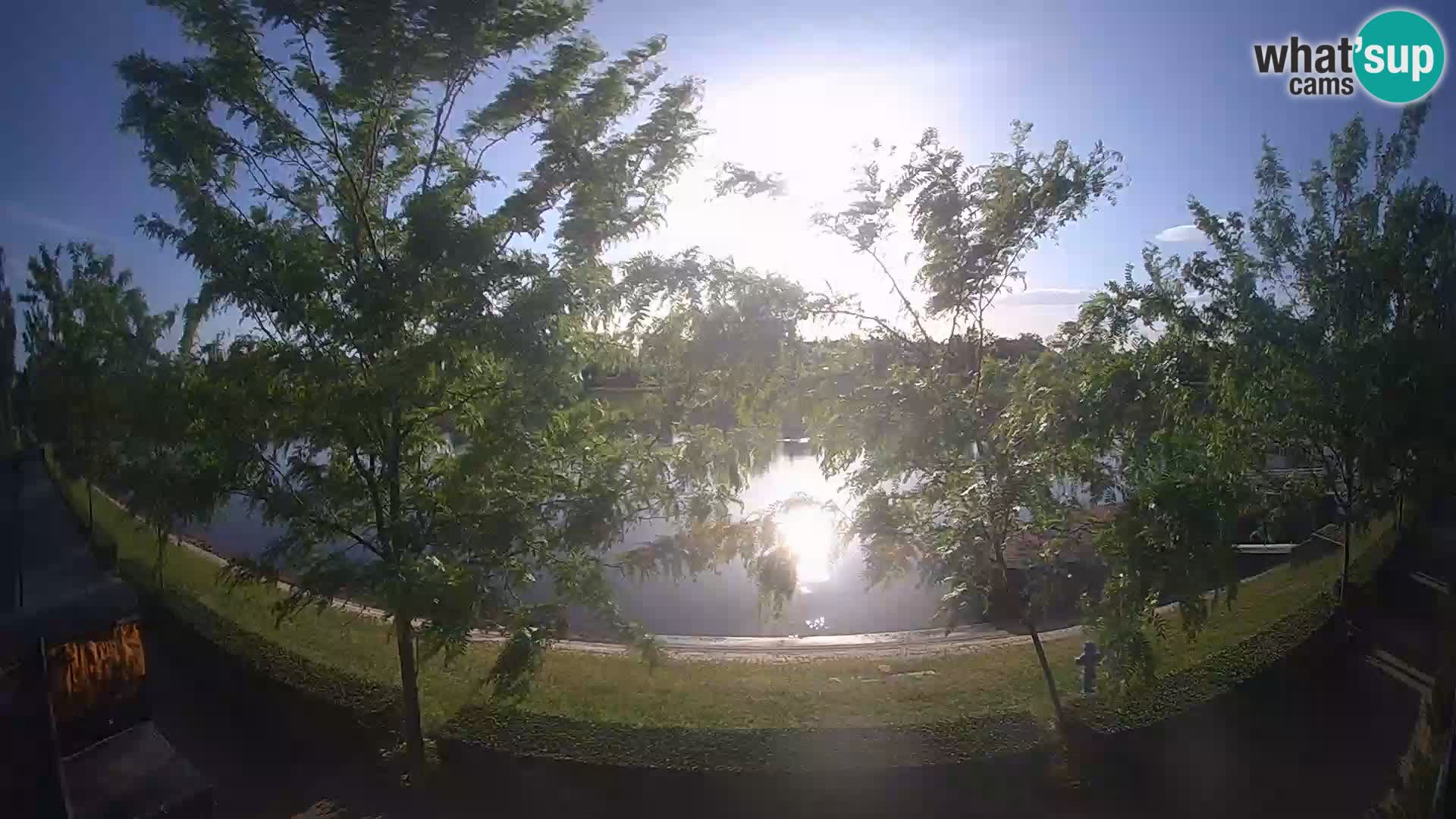 Sisak live webcam pogled na reku Kolpu