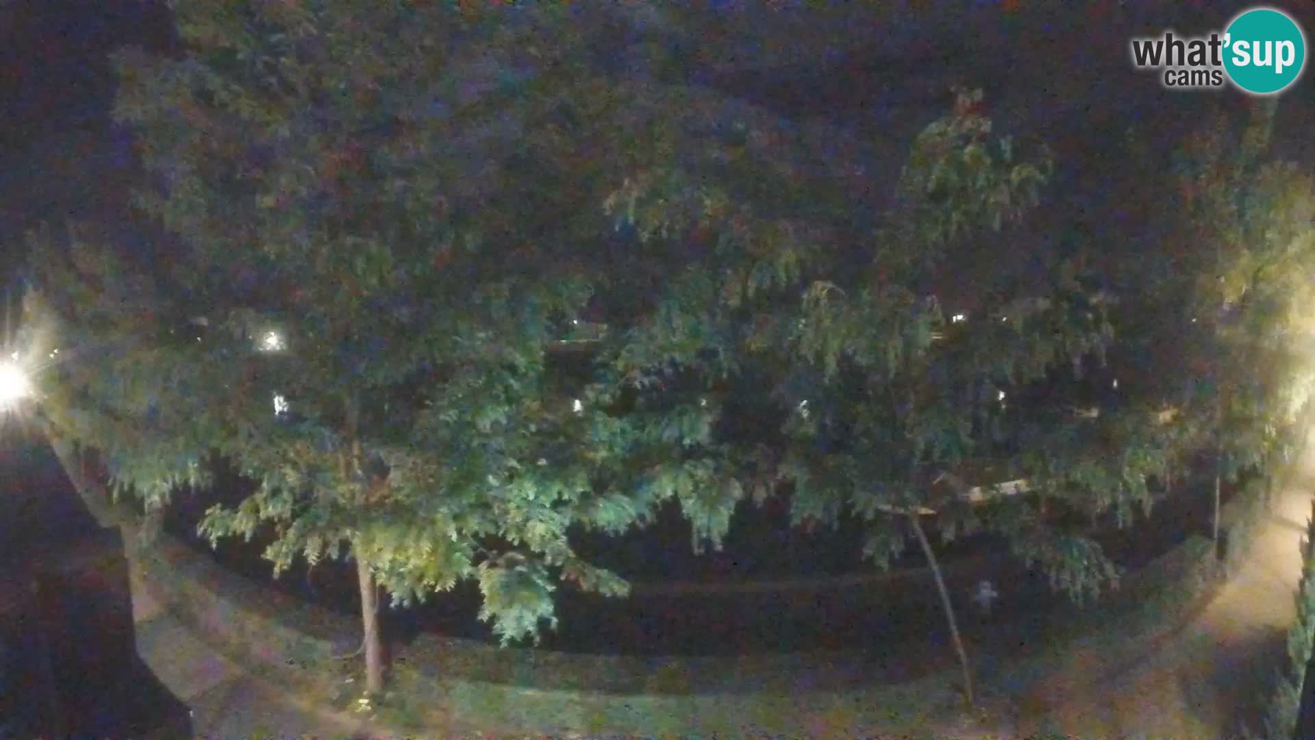 Sisak live webcam – vista sul fiume Kolpa – Croazia