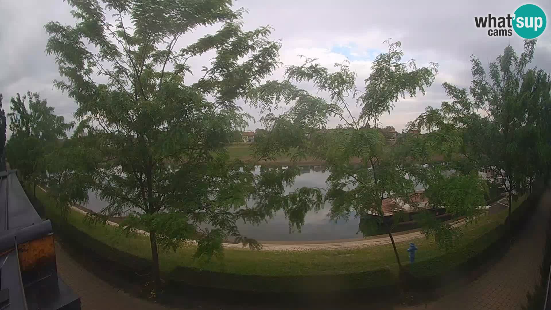 Sisak webcam en direct – vue sur la rivière Kolpa – Croatie
