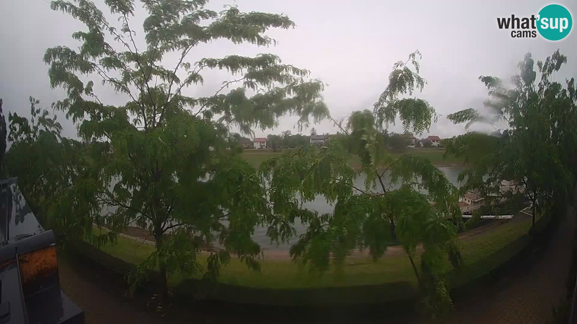 Sisak live webcam Kolpa river view – Croatia