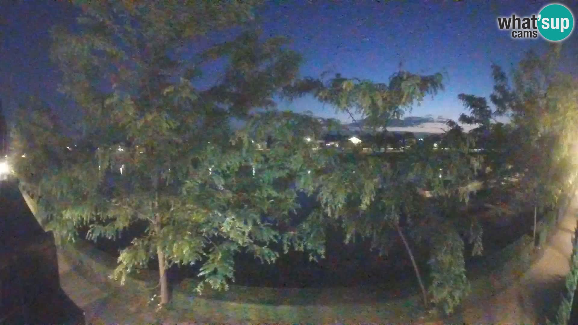 Sisak live webcam – vista sul fiume Kolpa – Croazia