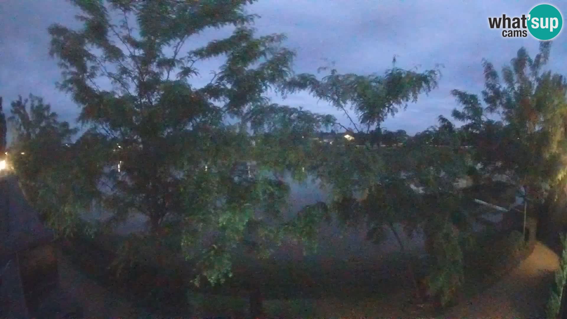 Sisak Live-Webcam Blick auf den Fluss Kolpa – Kroatien