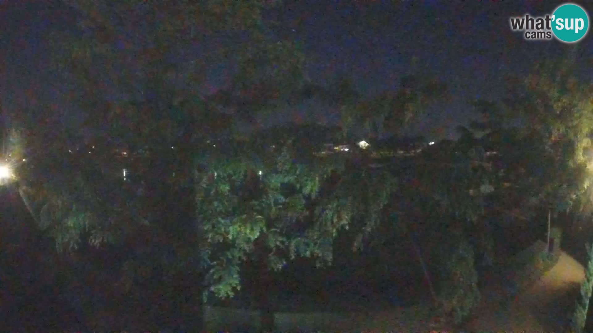 Sisak live webcam – vista sul fiume Kolpa – Croazia