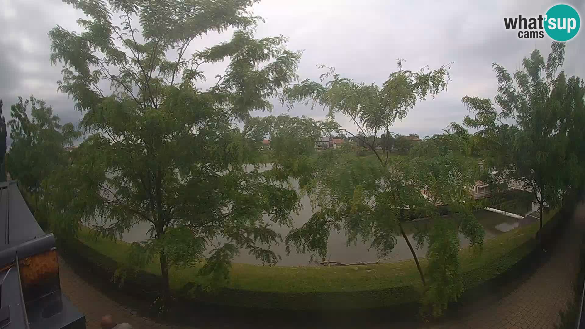 Sisak live webcam Kolpa river view – Croatia