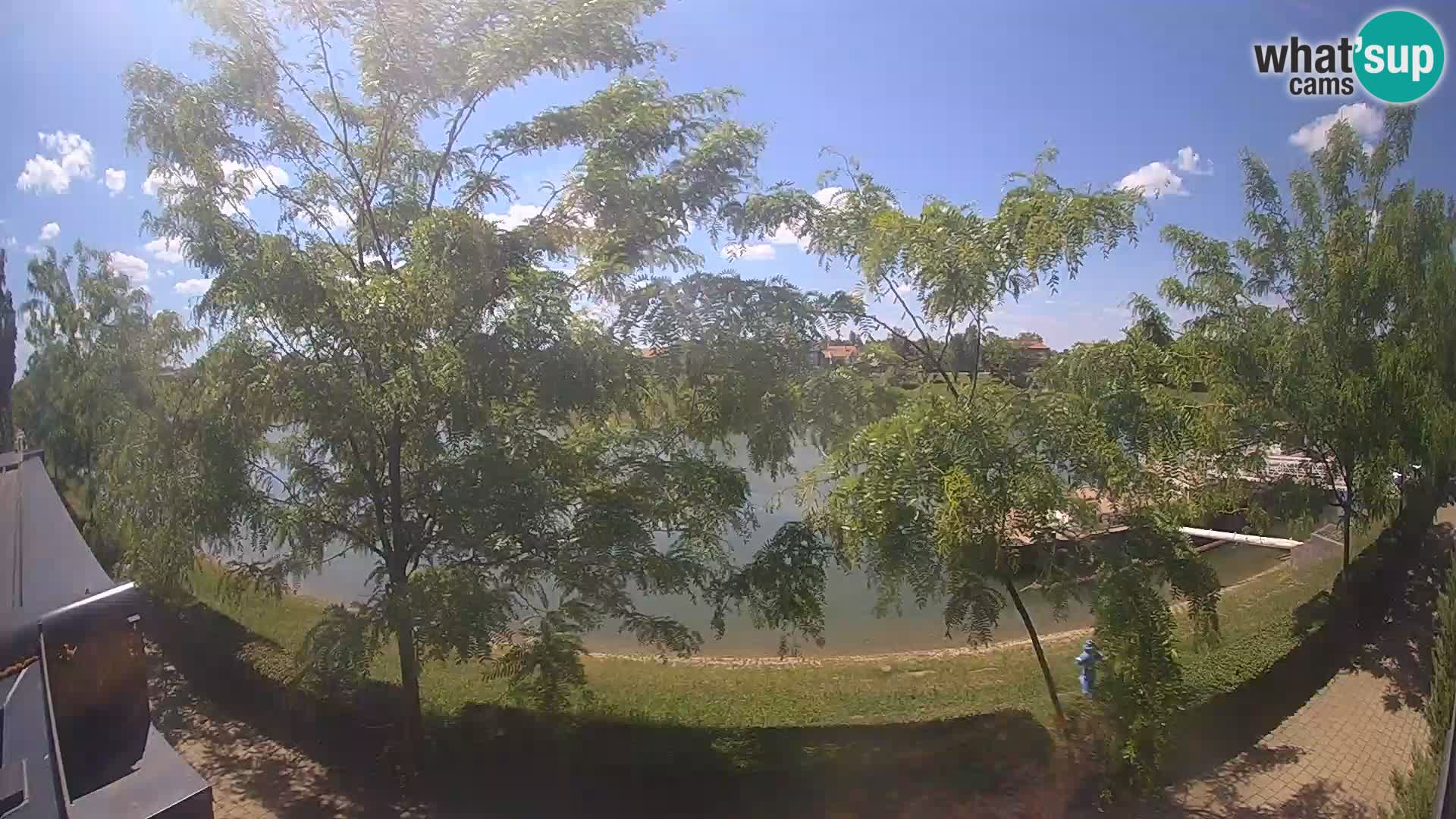Sisak live webcam pogled na reku Kolpu