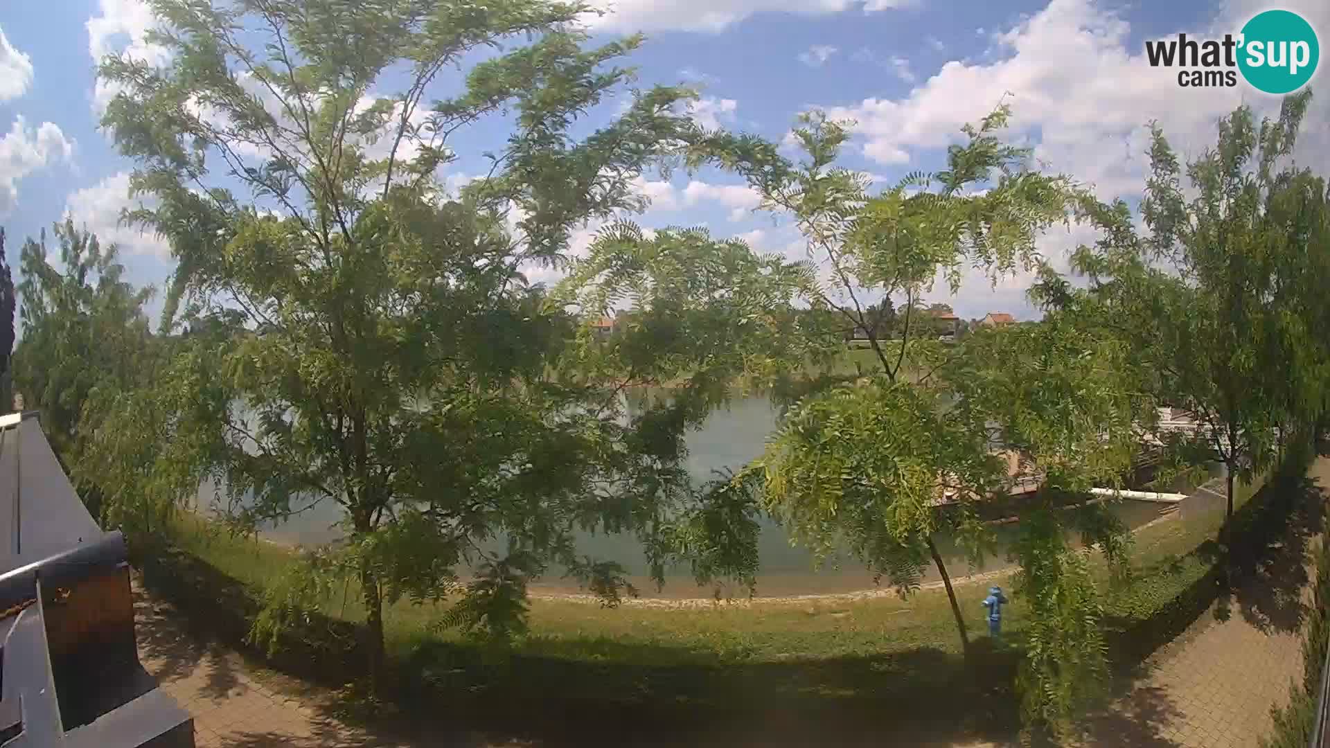 Sisak live webcam Kolpa river view – Croatia