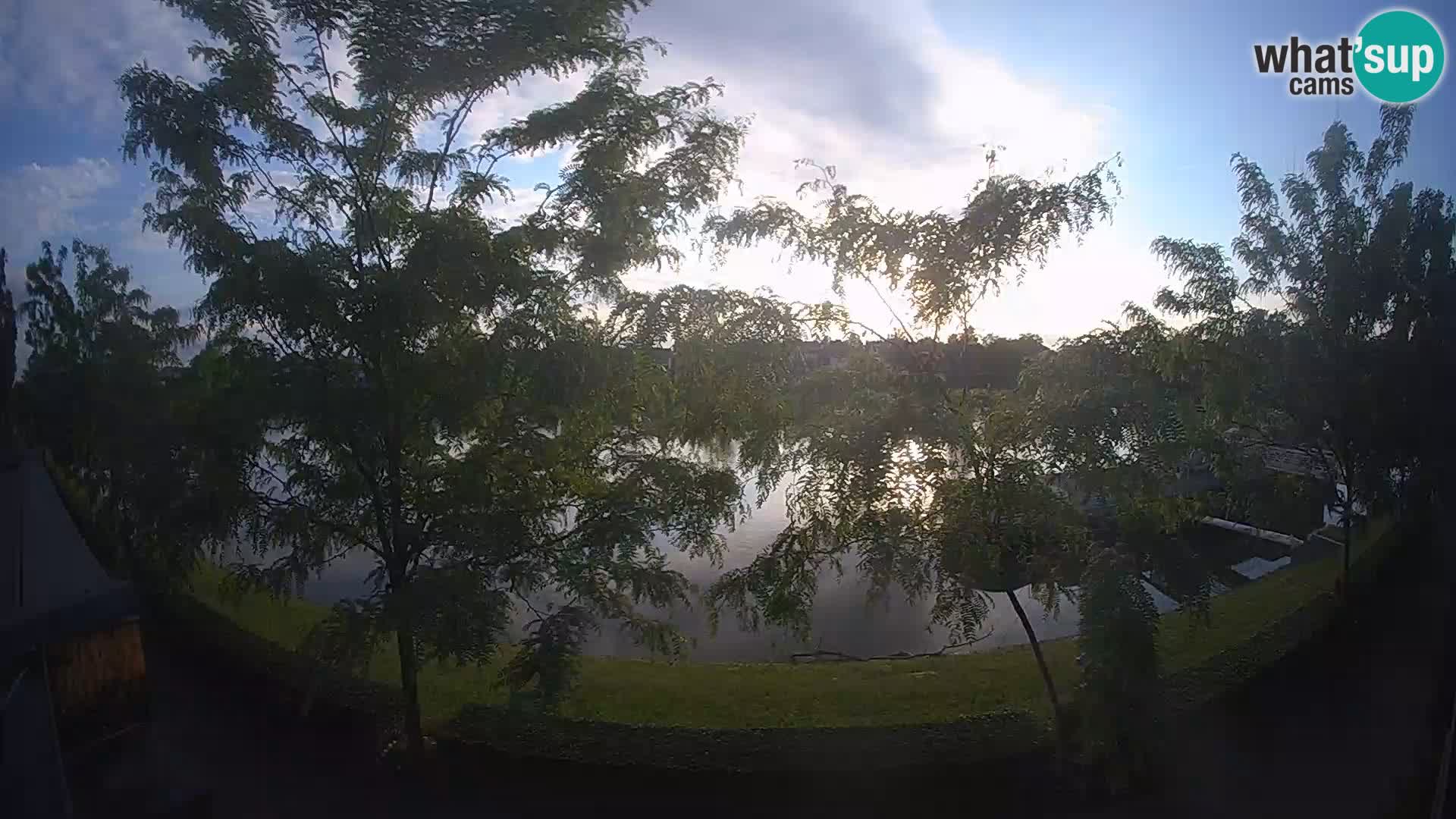 Sisak live webcam Kolpa river view – Croatia