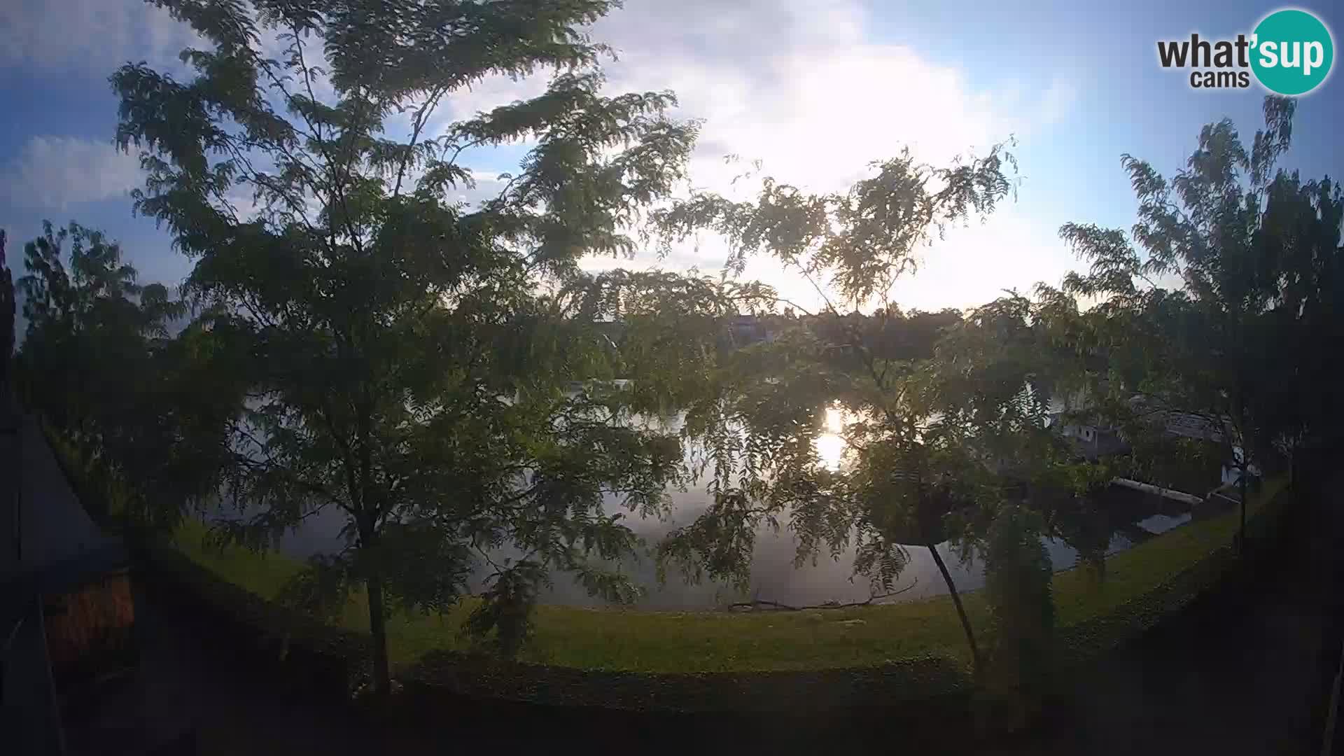 Sisak live webcam pogled na reku Kolpu