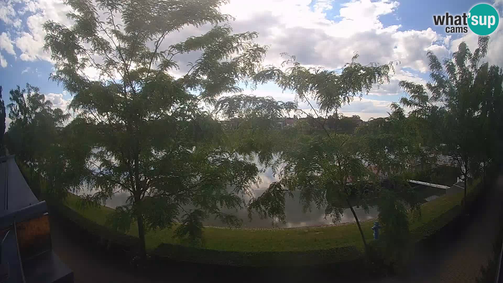 Sisak live webcam pogled na reku Kolpu