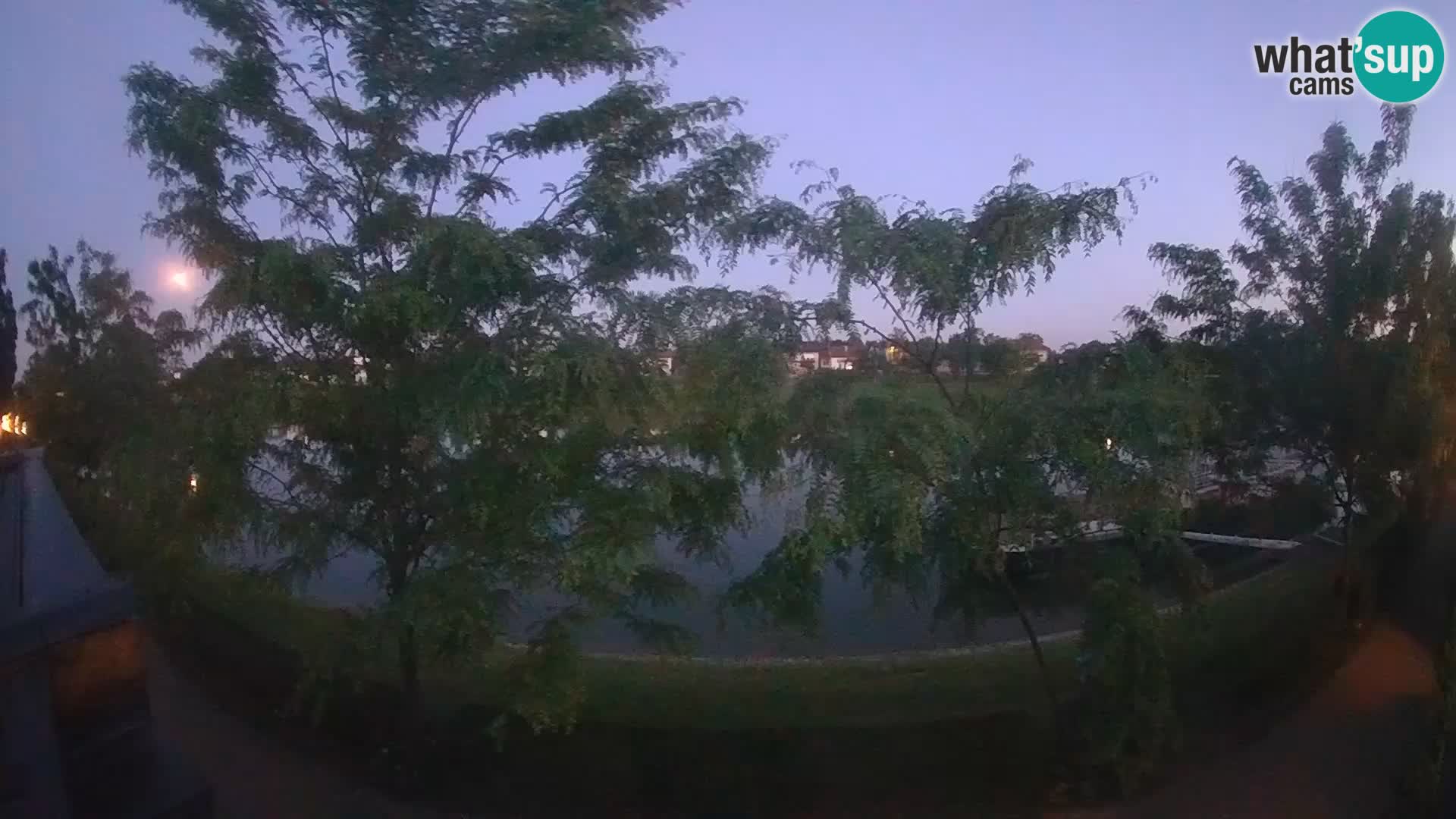 Sisak live webcam Kolpa river view – Croatia