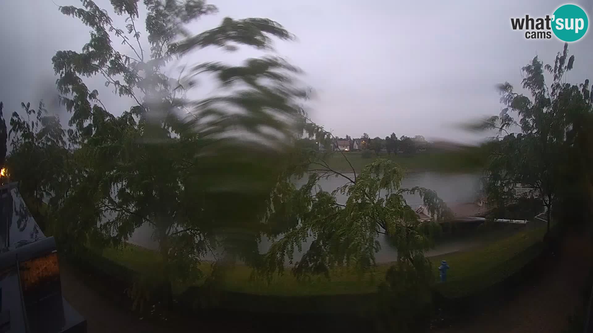 Sisak live webcam Kolpa river view – Croatia