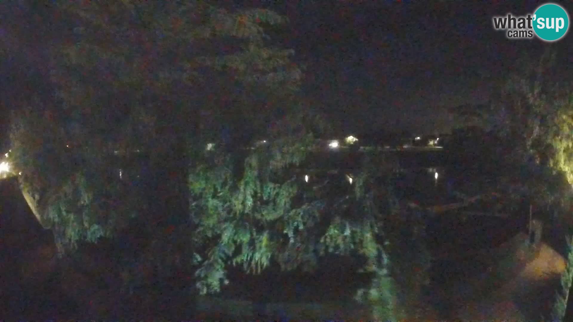Sisak live webcam – vista sul fiume Kolpa – Croazia
