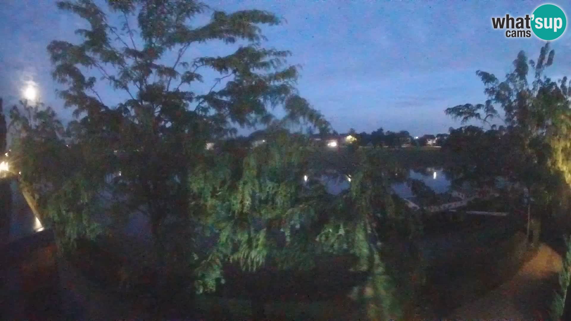 Sisak live webcam Kolpa river view – Croatia