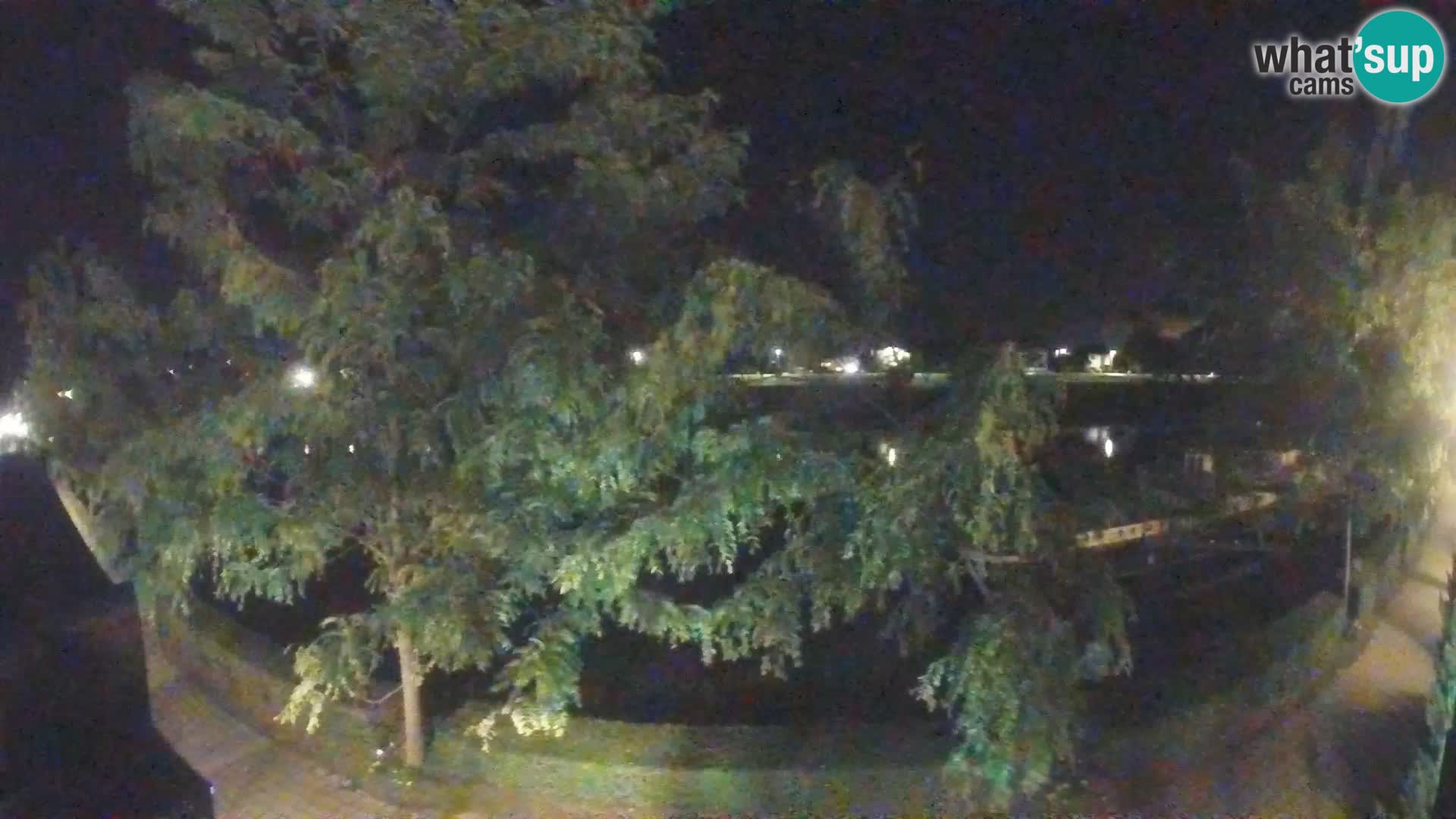 Sisak webcam en direct – vue sur la rivière Kolpa – Croatie