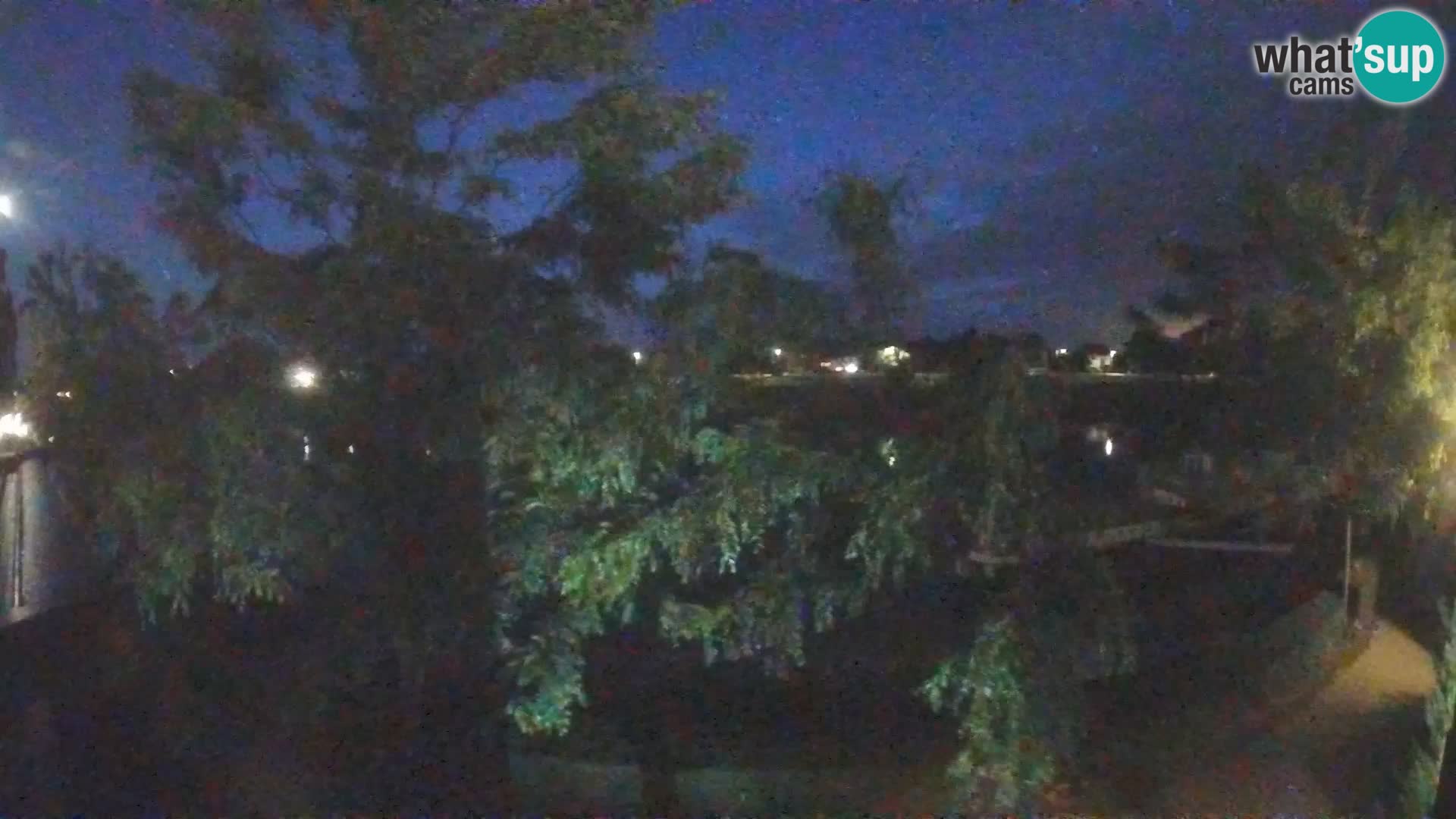 Sisak webcam en direct – vue sur la rivière Kolpa – Croatie