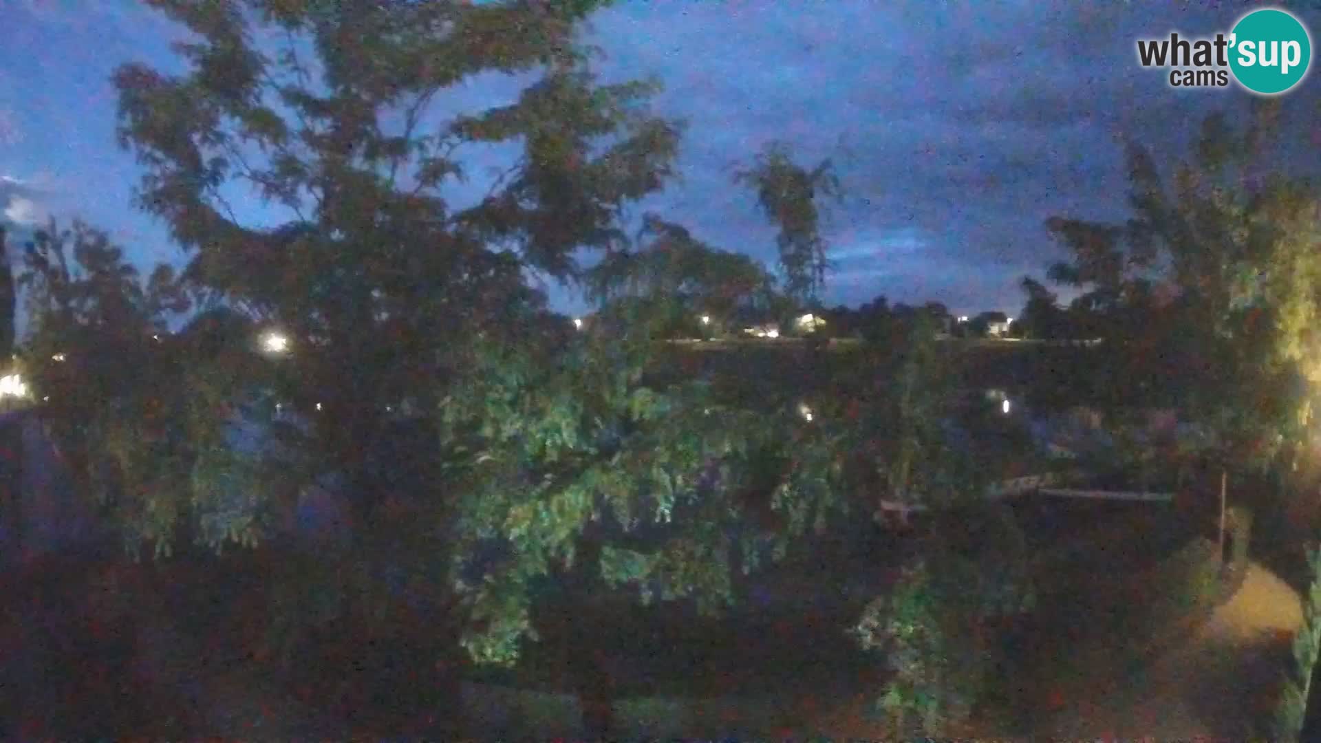 Sisak live webcam – vista sul fiume Kolpa – Croazia