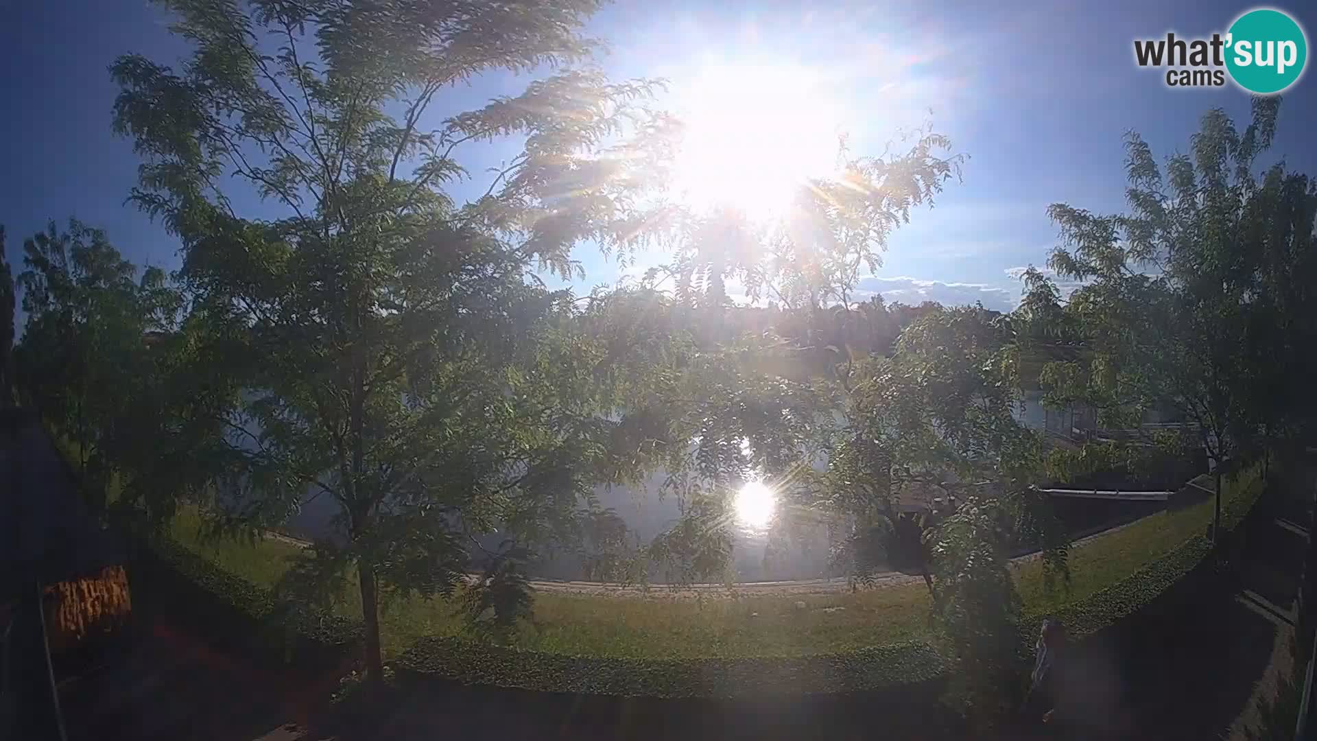 Sisak webcam en direct – vue sur la rivière Kolpa – Croatie