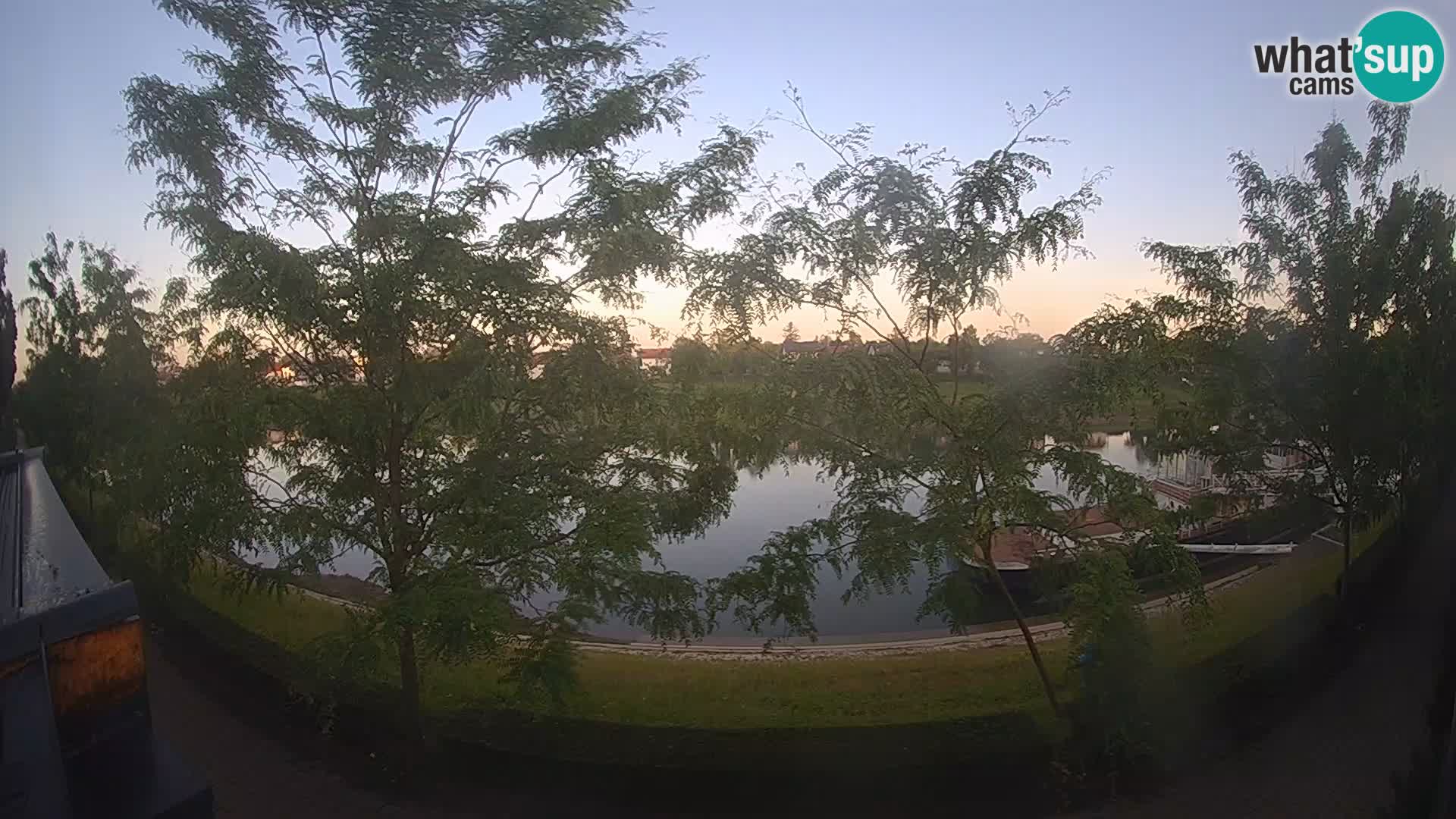 Sisak live webcam Kolpa river view – Croatia