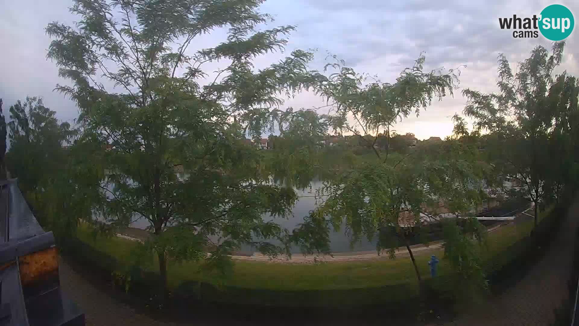 Sisak live webcam Kolpa river view – Croatia