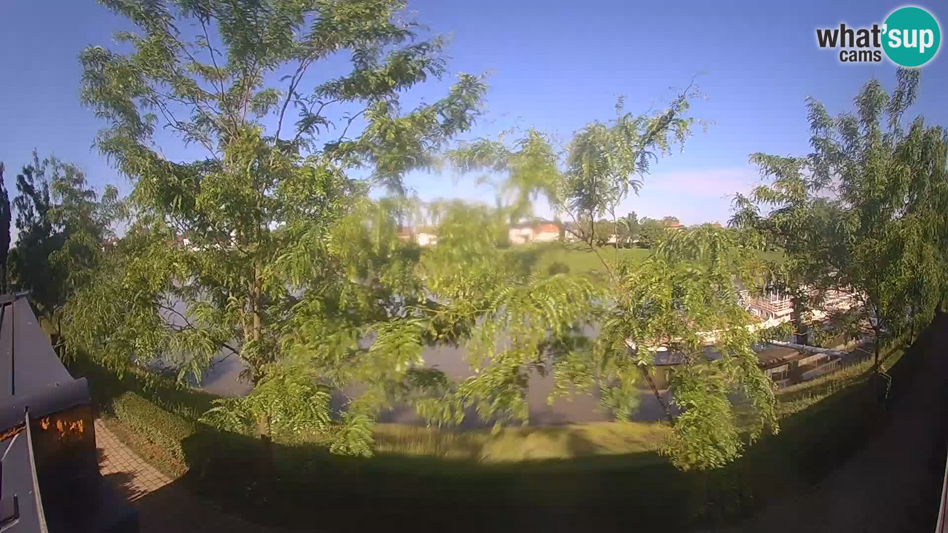 Sisak live webcam Kolpa river view – Croatia