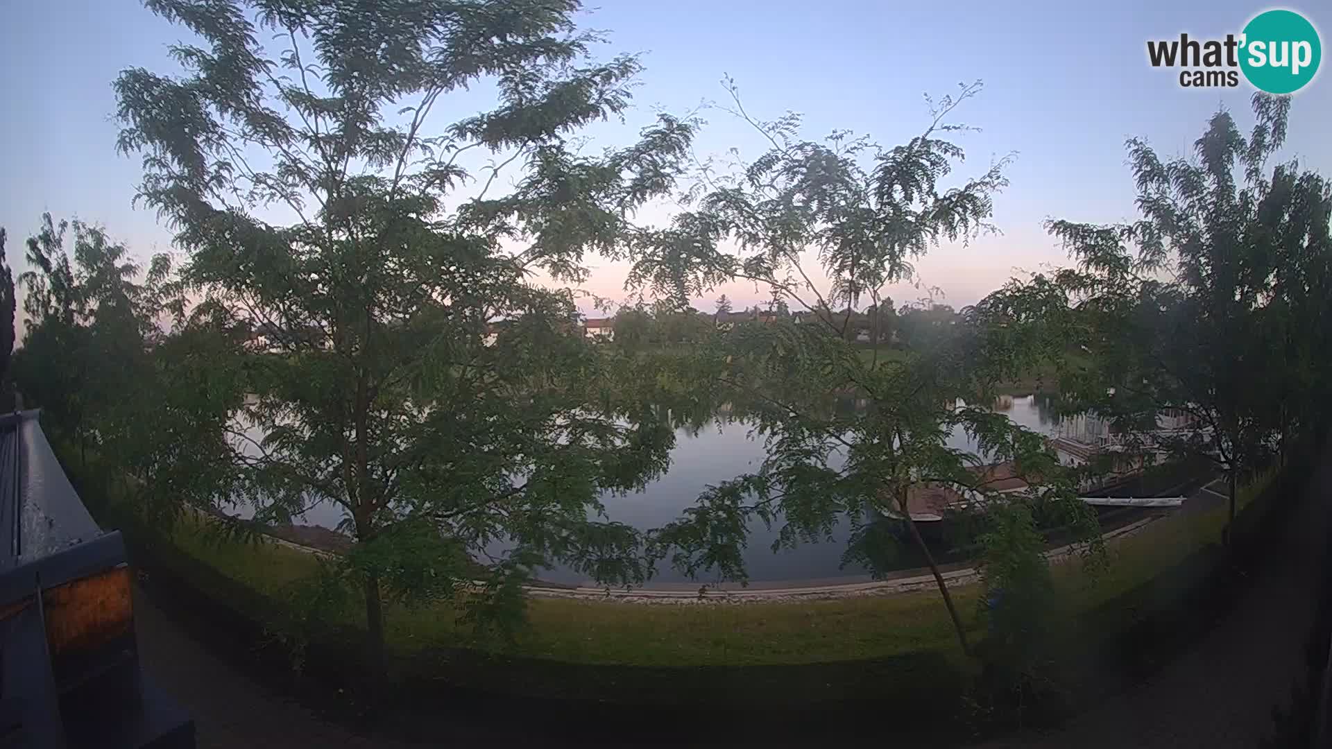 Sisak live webcam Kolpa river view – Croatia