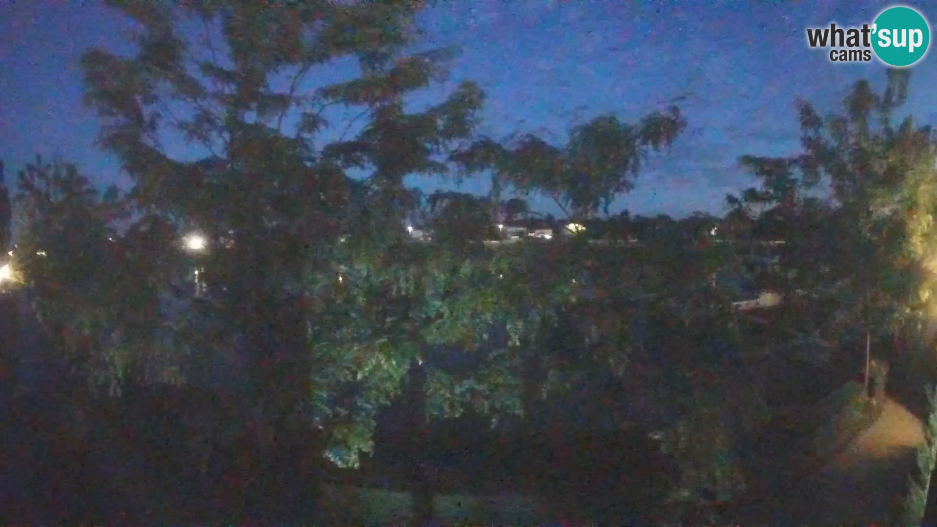 Sisak live webcam – vista sul fiume Kolpa – Croazia