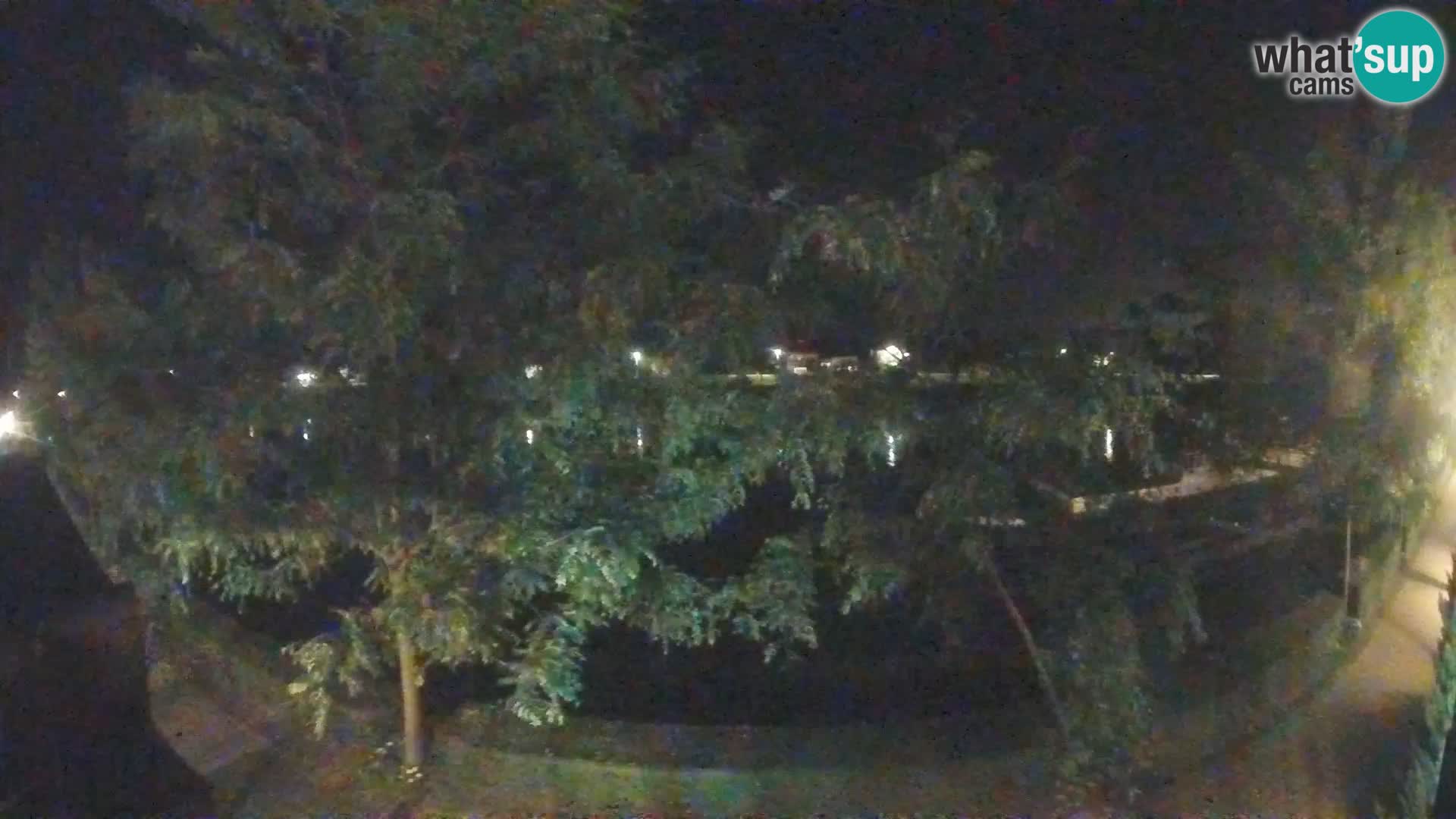 Sisak live webcam – vista sul fiume Kolpa – Croazia