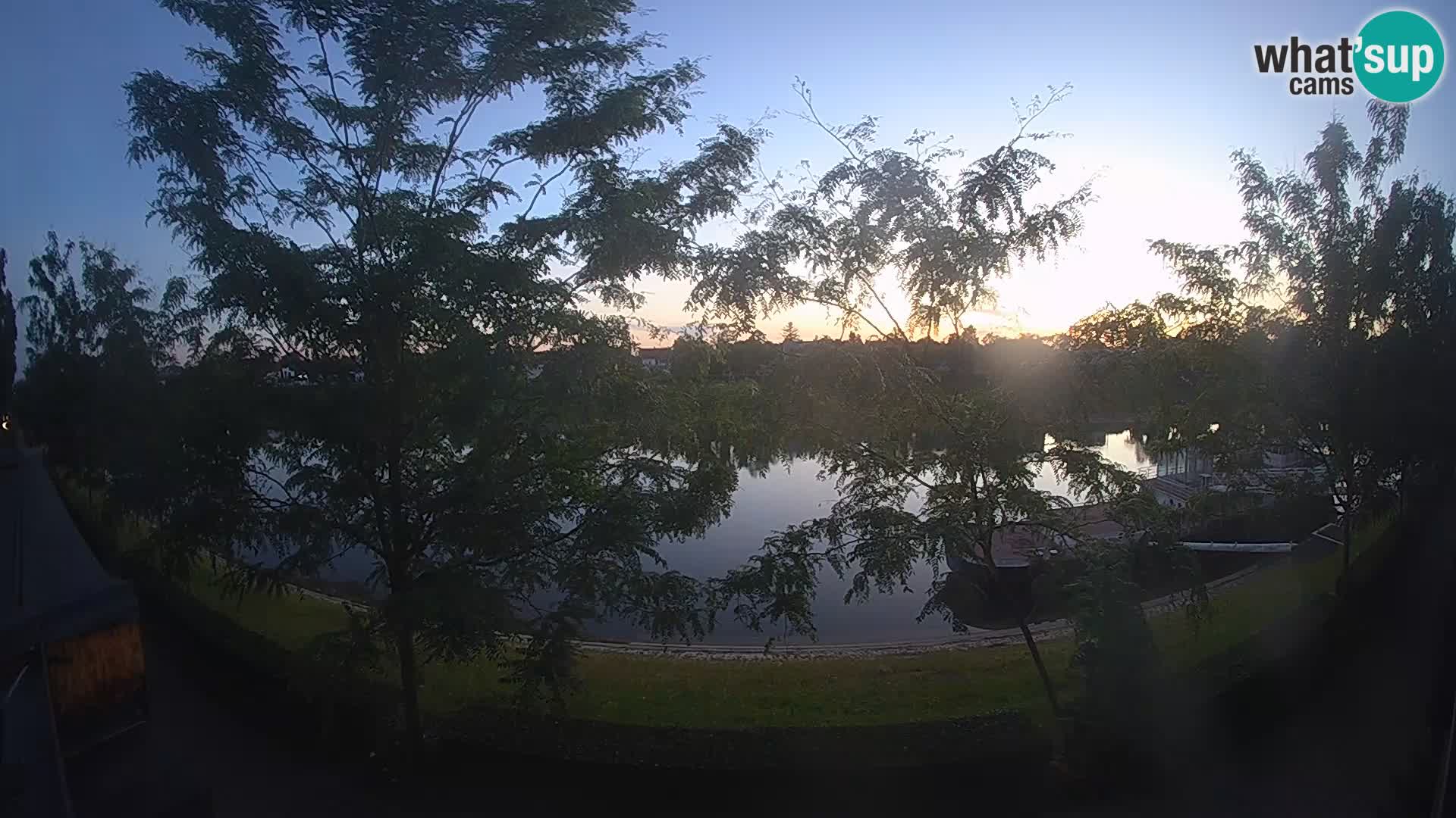 Sisak Live-Webcam Blick auf den Fluss Kolpa – Kroatien