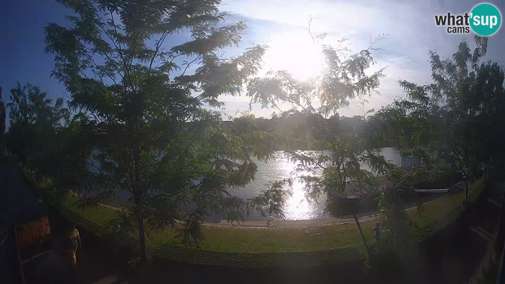 Sisak webcam en vivo Kolpa river view – Croacia