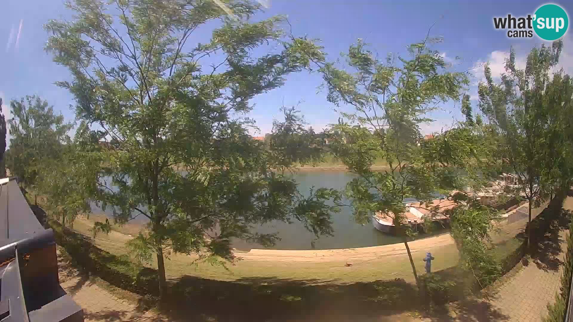 Sisak live webcam Kolpa river view – Croatia