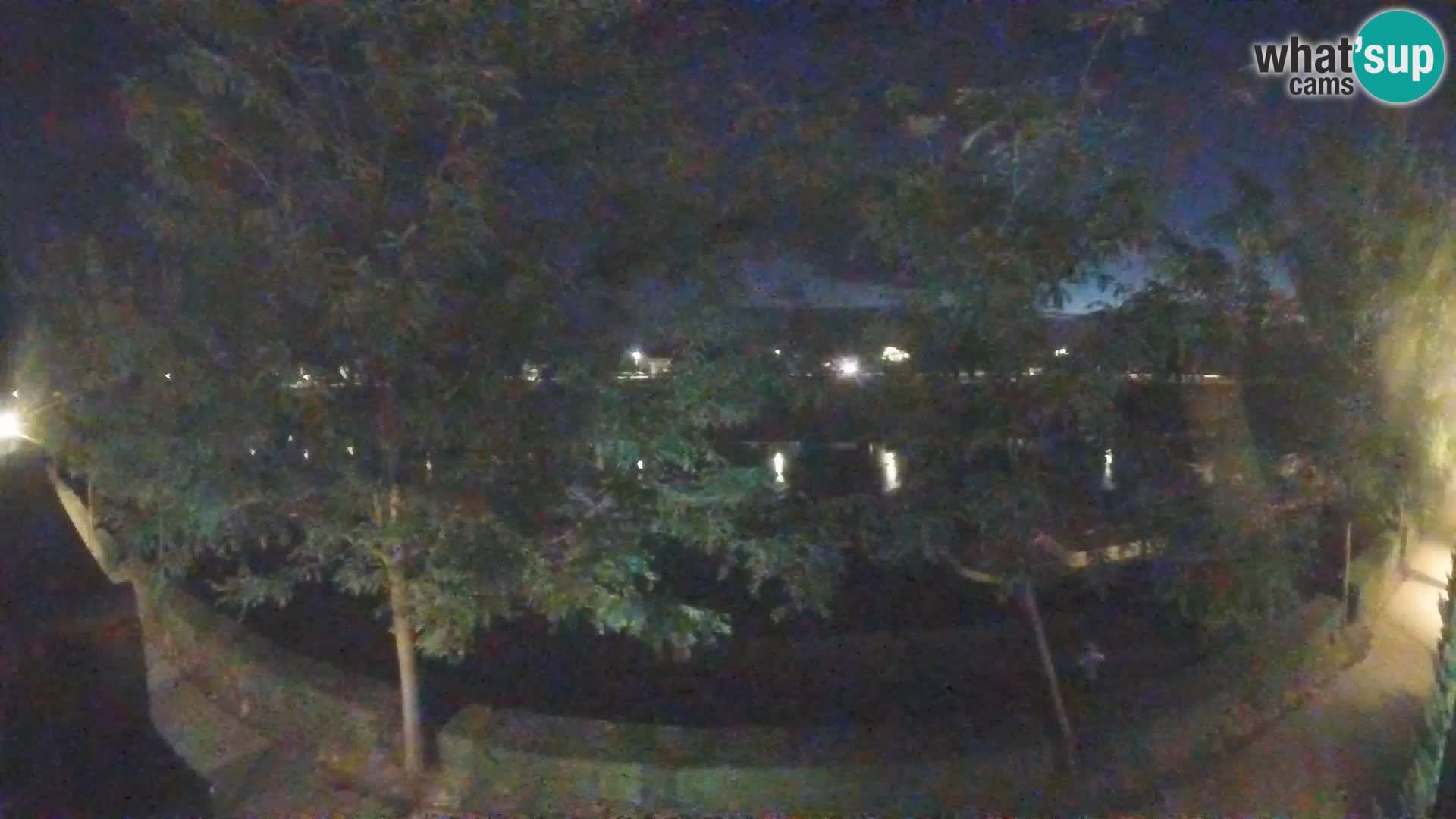 Sisak live webcam pogled na reku Kolpu