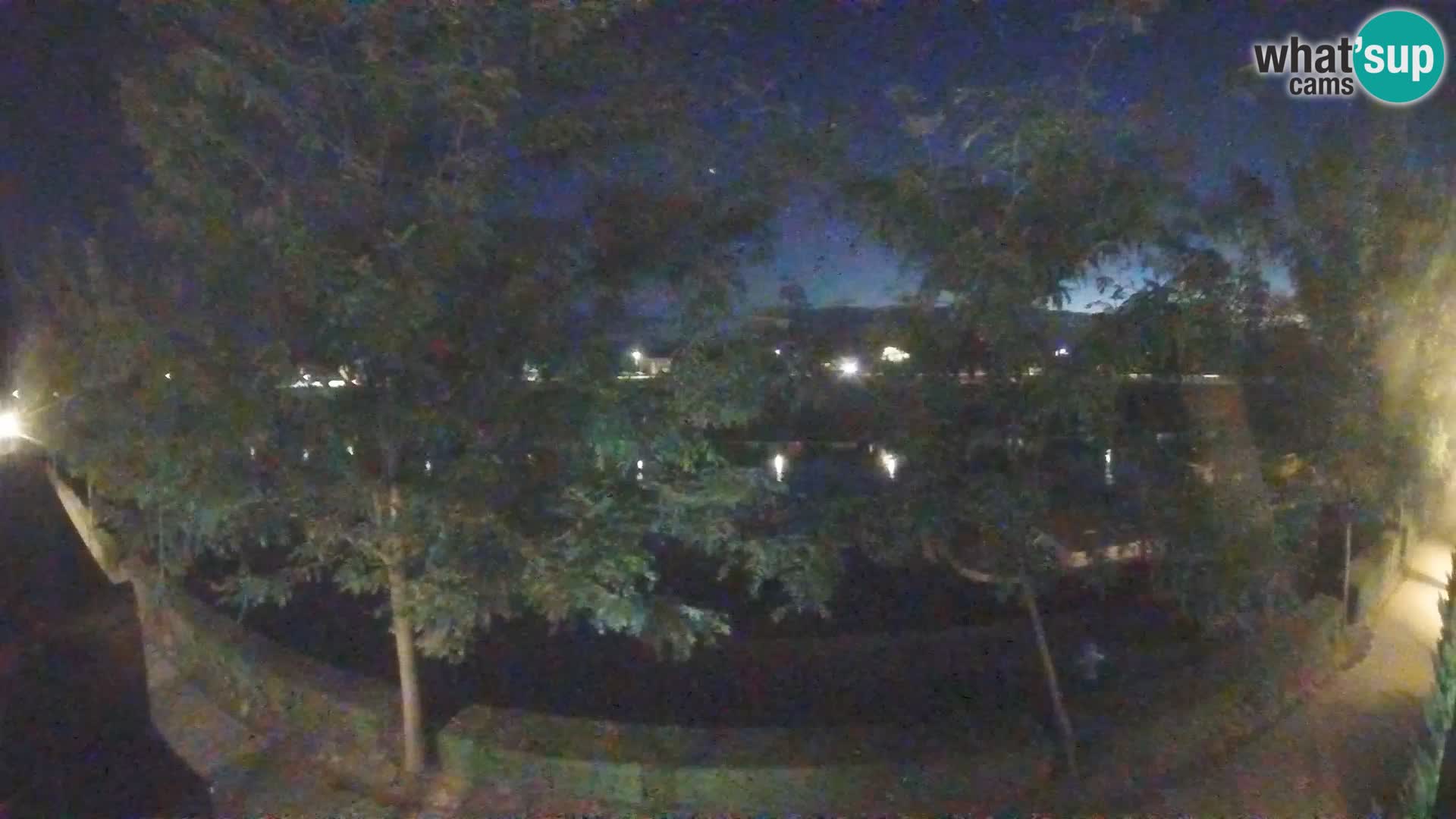 Sisak Live-Webcam Blick auf den Fluss Kolpa – Kroatien