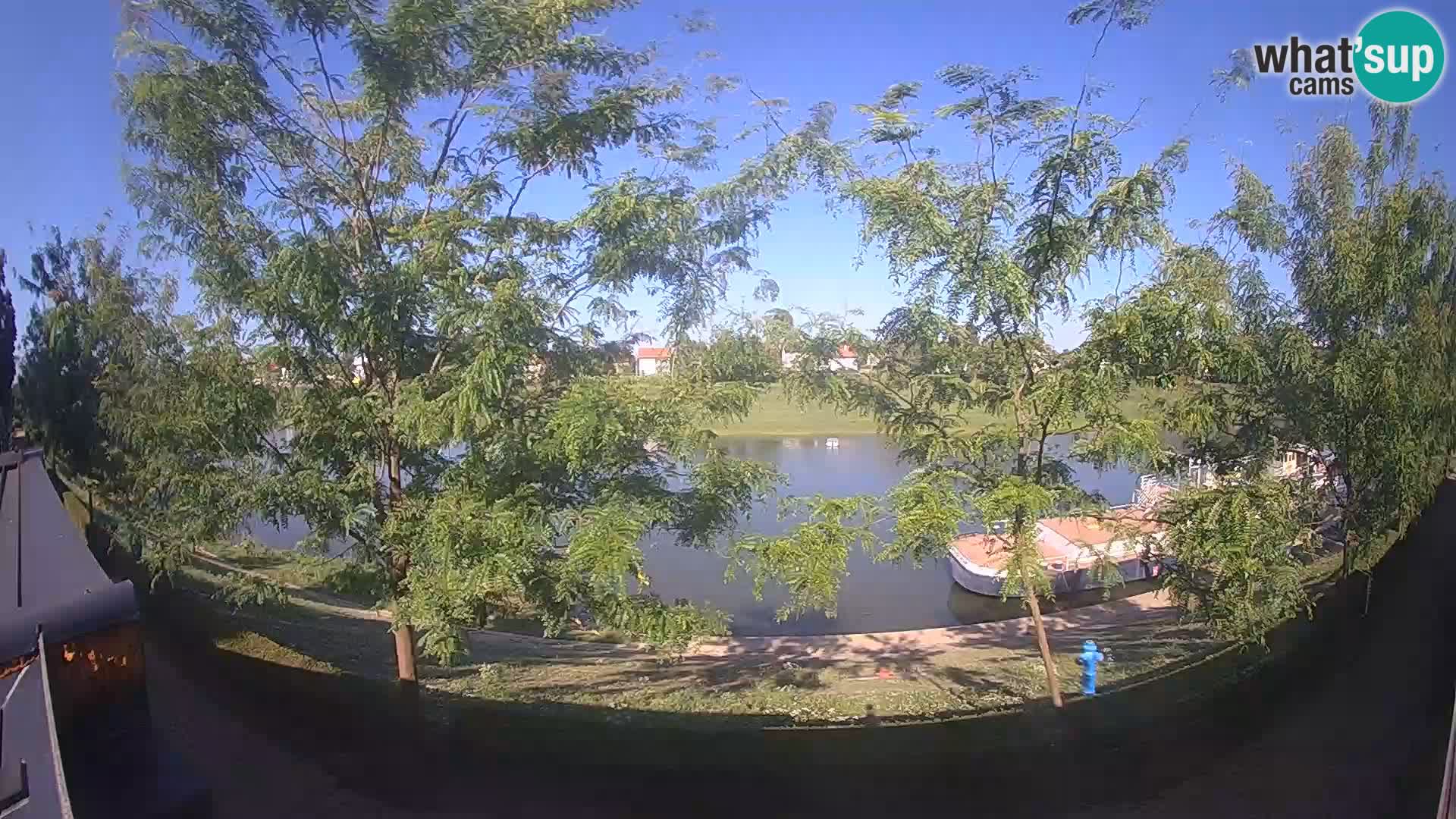 Sisak webcam en vivo Kolpa river view – Croacia
