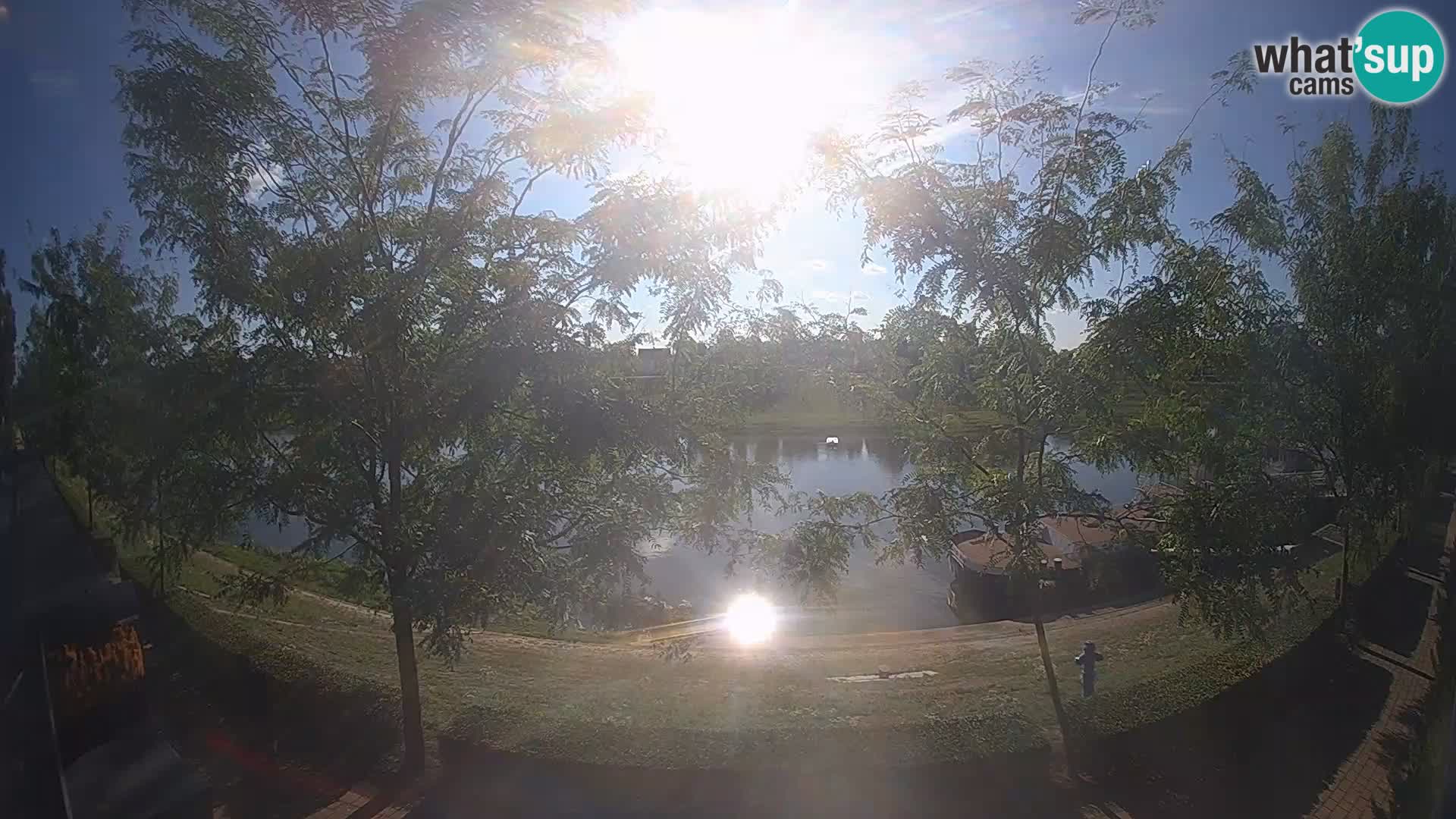 Sisak live webcam Kolpa river view – Croatia