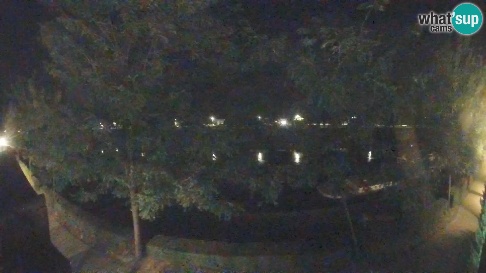 Sisak live webcam – vista sul fiume Kolpa – Croazia