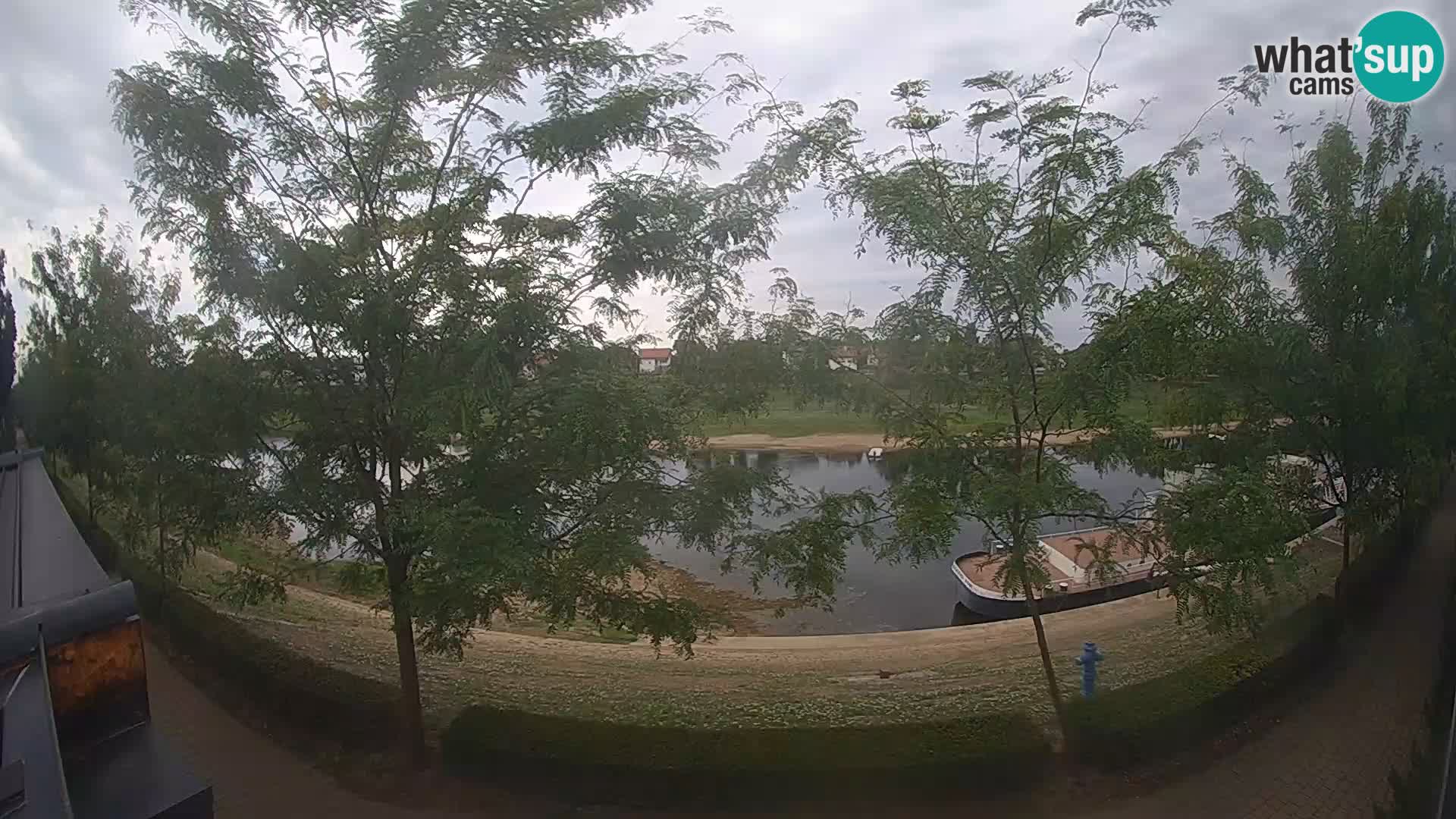 Sisak webcam en vivo Kolpa river view – Croacia